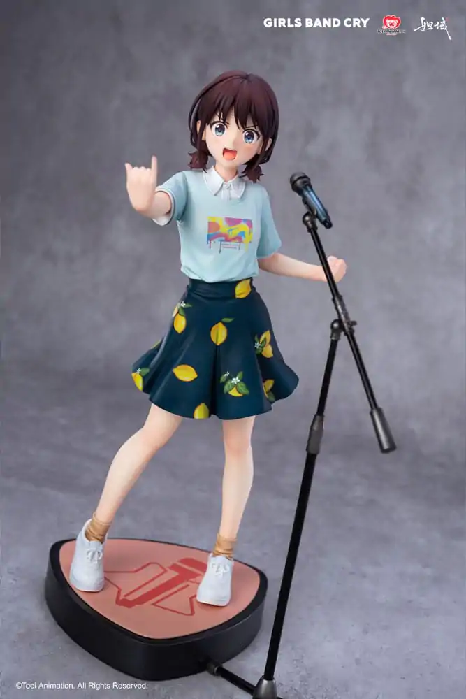 Girls Band Cry Natsu wo Mankitsu shite Sakebe Series No. 1 PVC kip 1/7 Nina Iseri 24 cm fotografija izdelka
