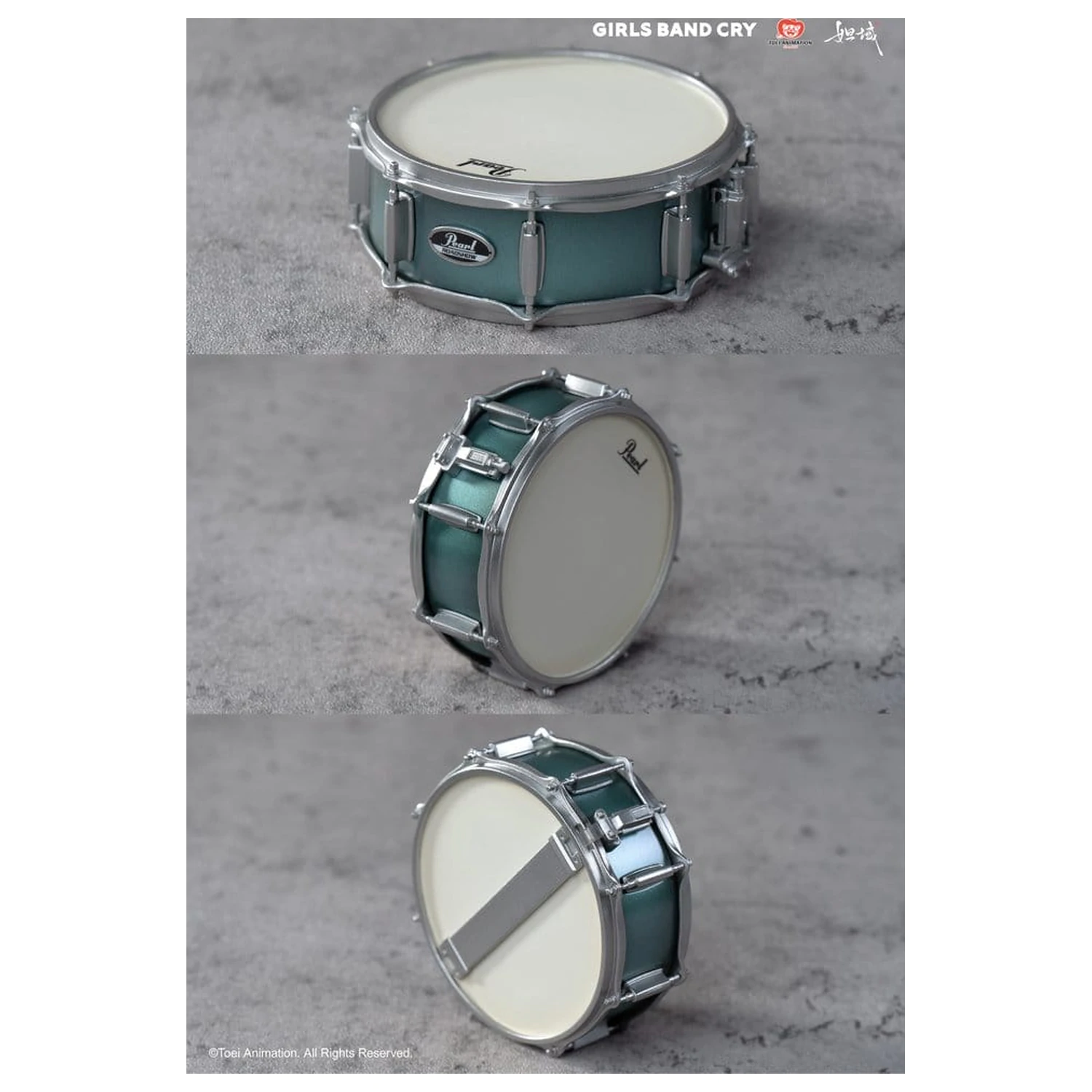 Girls Band Cry Natsu wo Mankitsu shite Sakebe Series No. 2 PVC Kip 1/7 Subaru Awa 26 cm fotografija izdelka