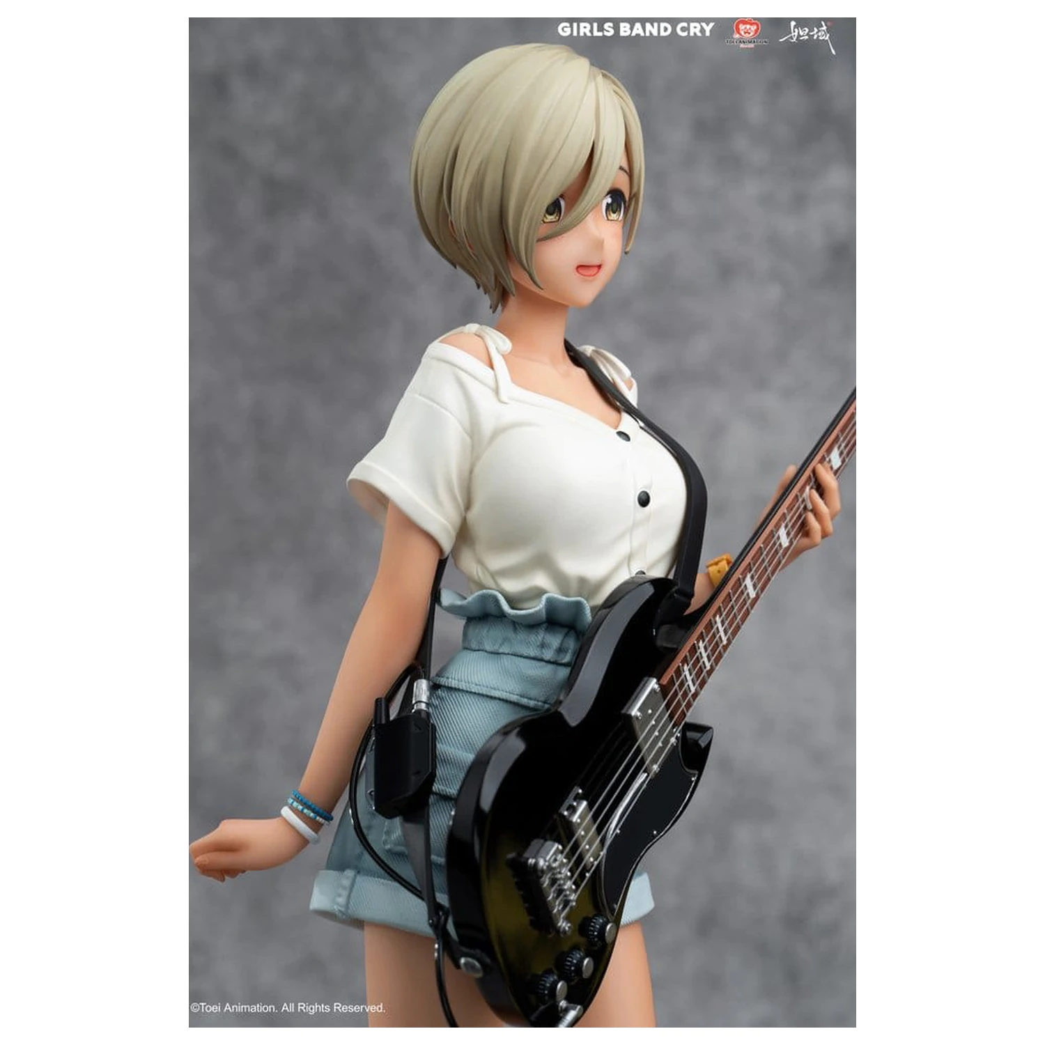 Girls Band Cry Natsu wo Mankitsu shite Sakebe Series No. 3 PVC kip 1/7 Rupa 26 cm fotografija izdelka