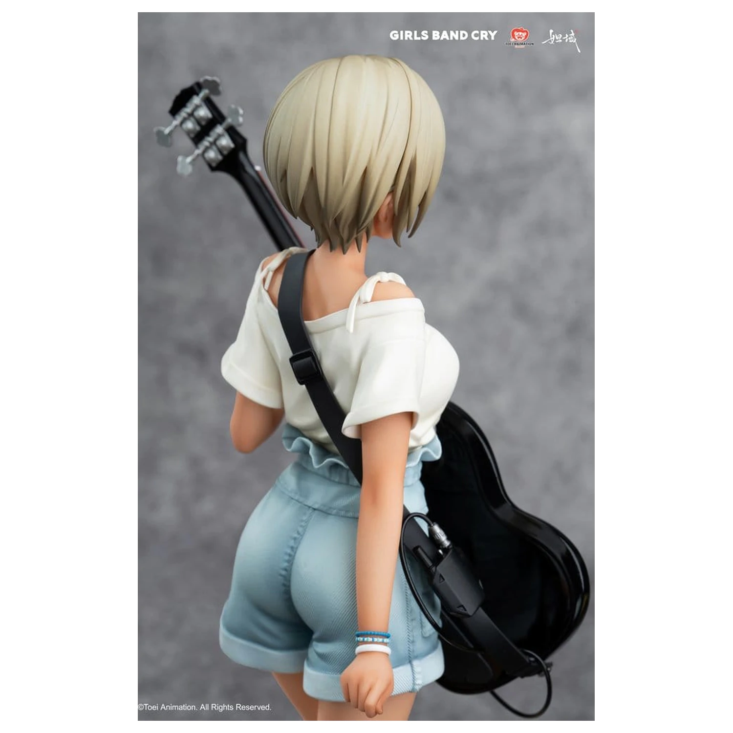 Girls Band Cry Natsu wo Mankitsu shite Sakebe Series No. 3 PVC kip 1/7 Rupa 26 cm fotografija izdelka
