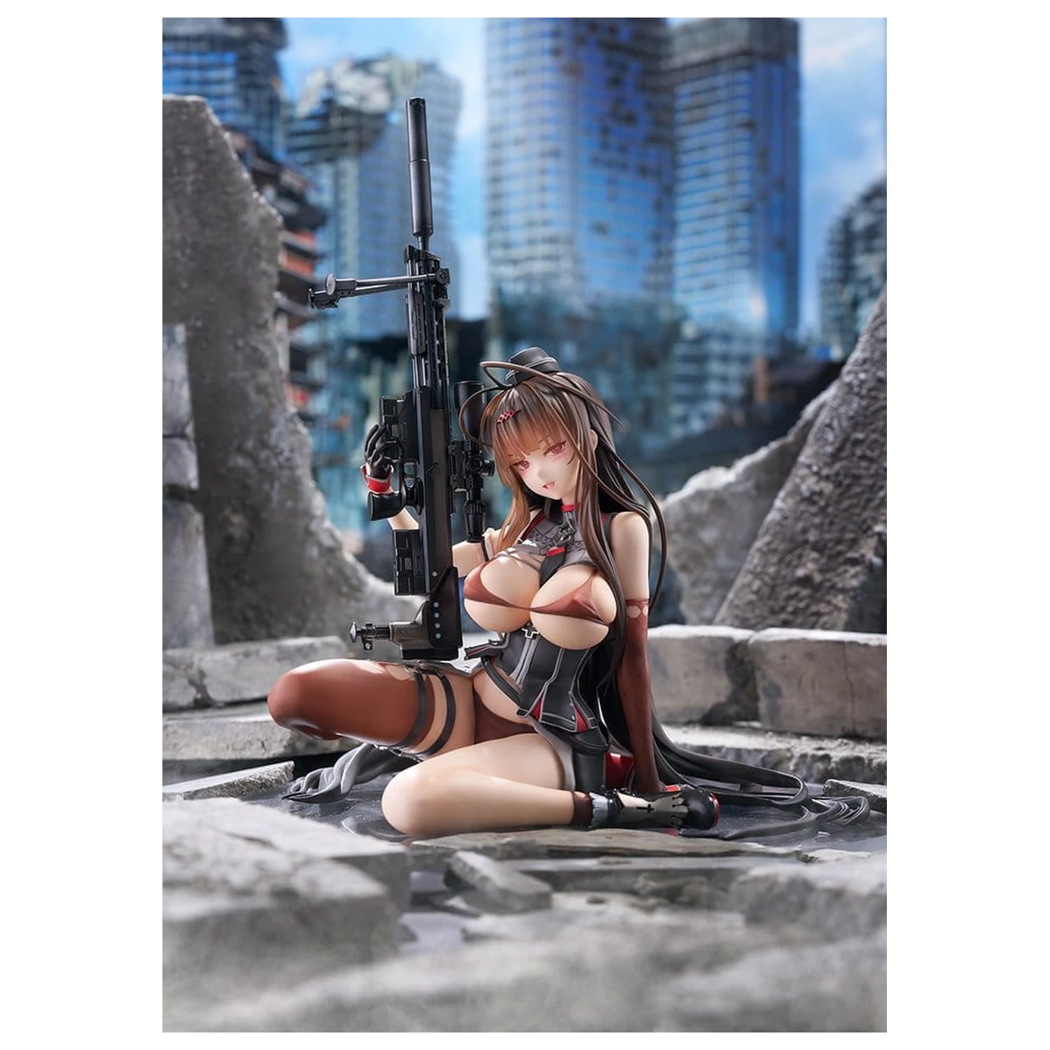 Girls' Frontline PVC figura 1/7 Gd DSR-50 Heavy Damage Ver. 24 cm fotografija izdelka