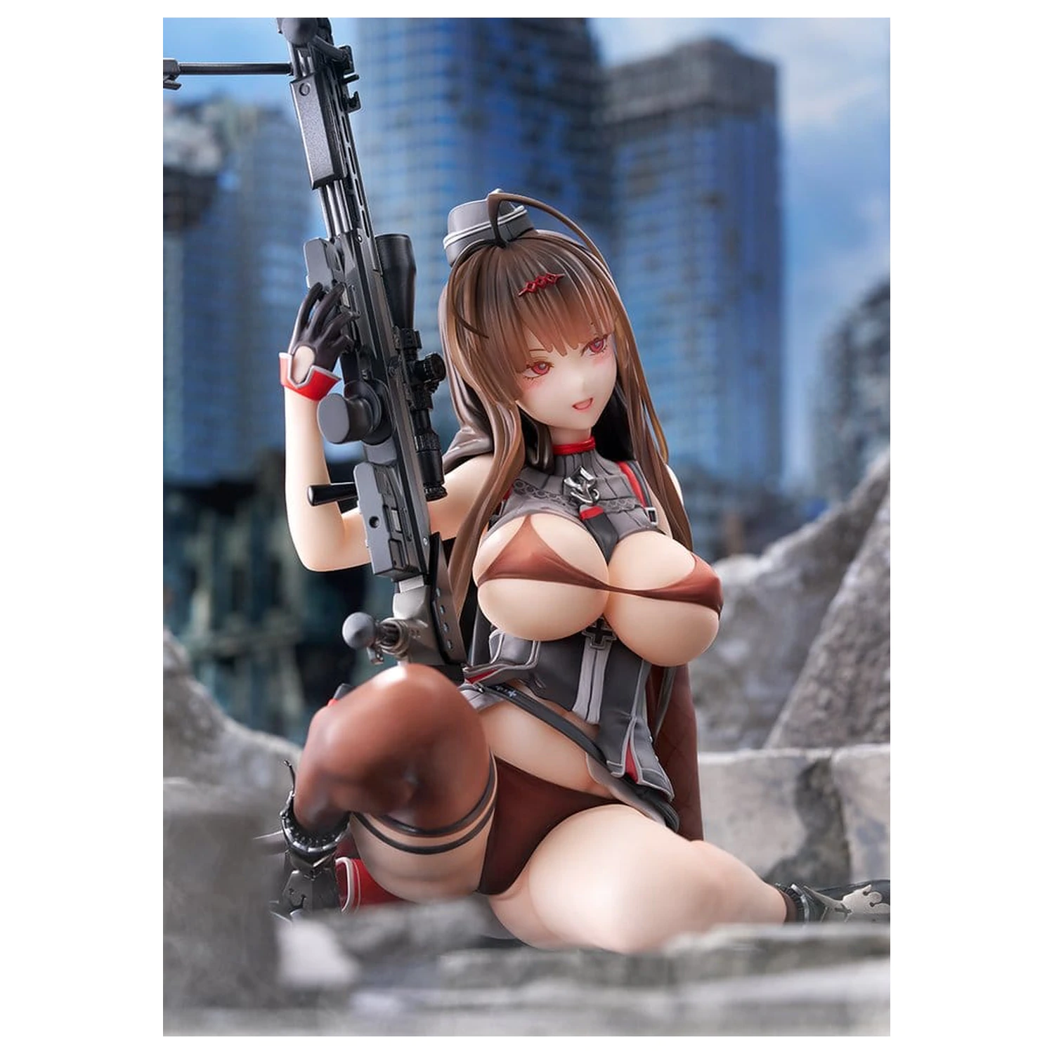 Girls' Frontline PVC figura 1/7 Gd DSR-50 Heavy Damage Ver. 24 cm fotografija izdelka