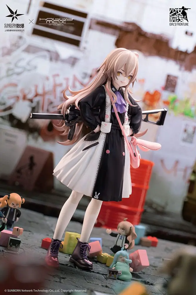 Girls Frontline PVC Kip 1/7 UMP45 Agent Lop Rabbit 21 cm fotografija izdelka