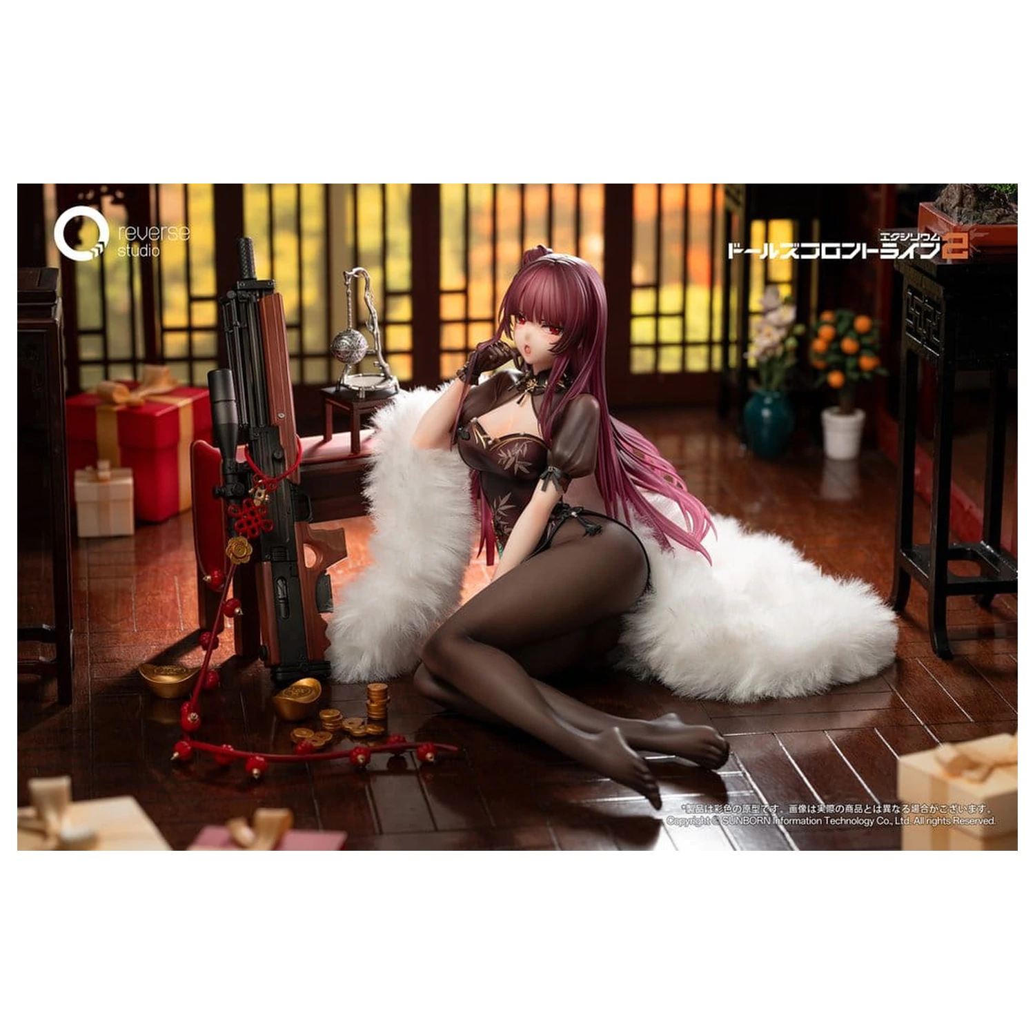 Girls´ Frontline 2: Exilium Kip 1/6 Makiatto: Embroidered Bamboo, Blooming Shadows Ver. 13 cm fotografija izdelka