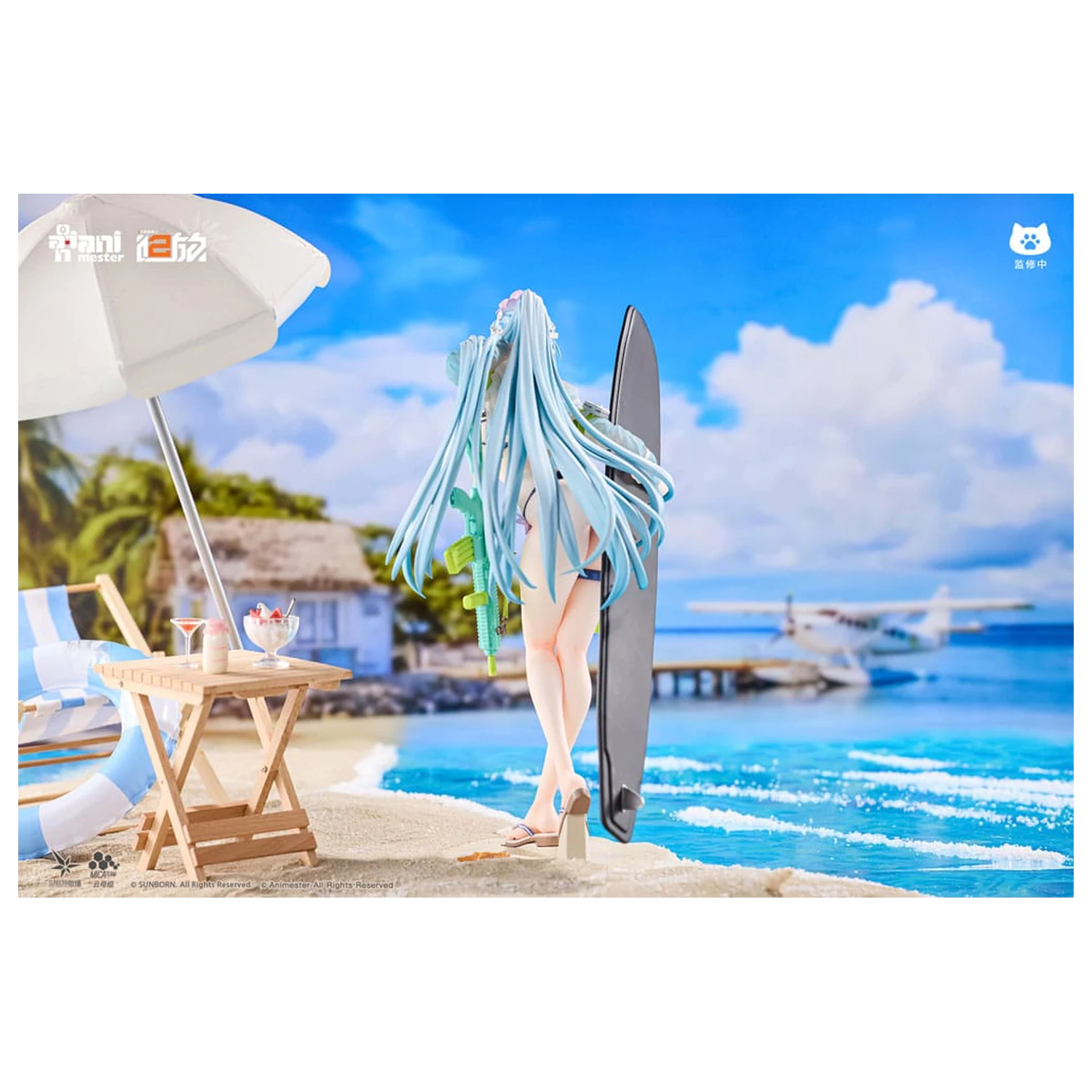 Girls' Frontline 2: Exilium Kip 1/7 HK416 Cerulean Breaker 24 cm fotografija izdelka