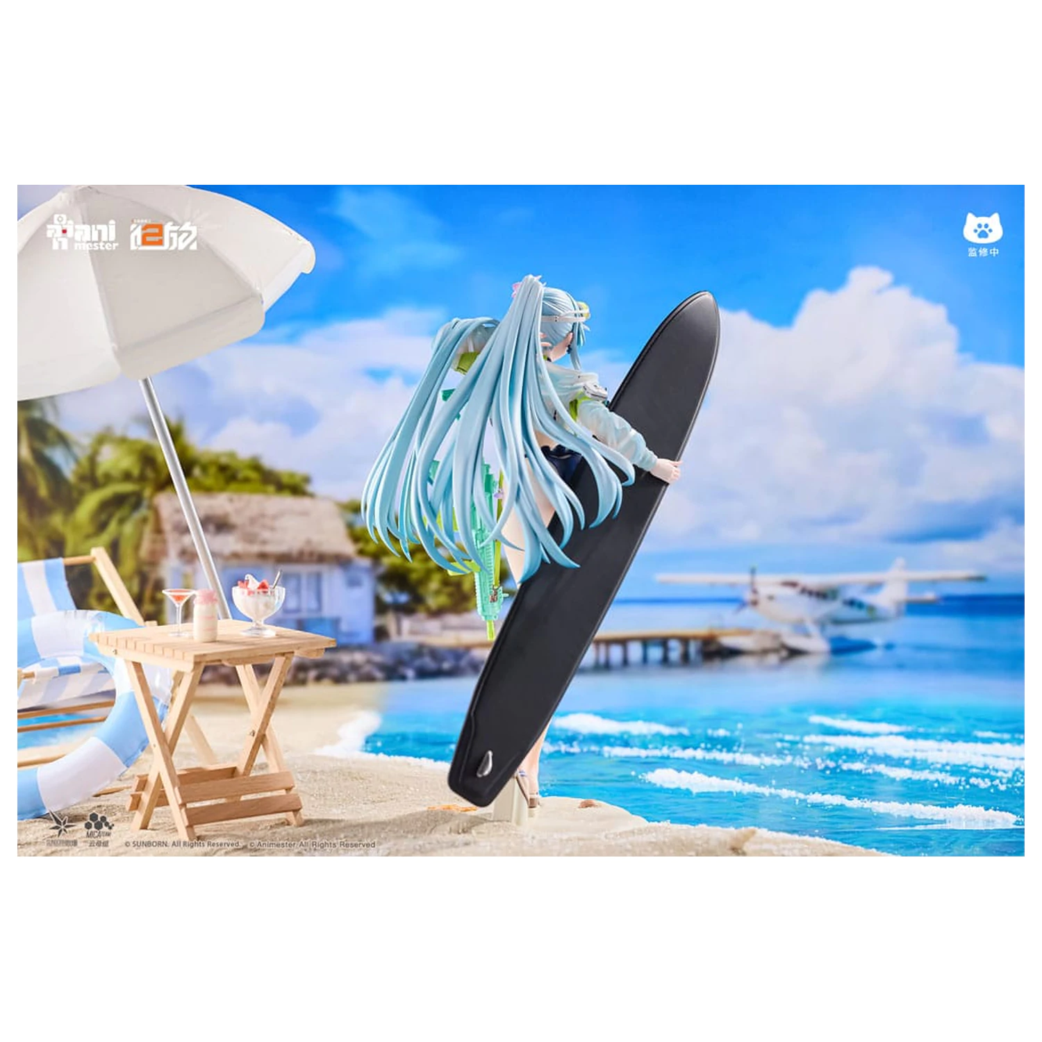 Girls' Frontline 2: Exilium Kip 1/7 HK416 Cerulean Breaker 24 cm fotografija izdelka