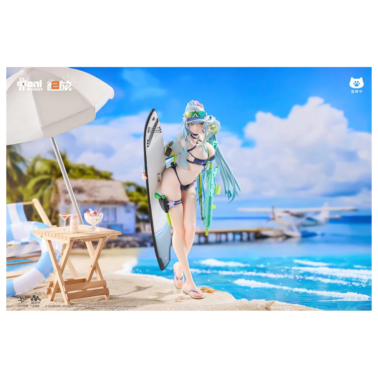 Girls' Frontline 2: Exilium Kip 1/7 HK416 Cerulean Breaker 24 cm fotografija izdelka