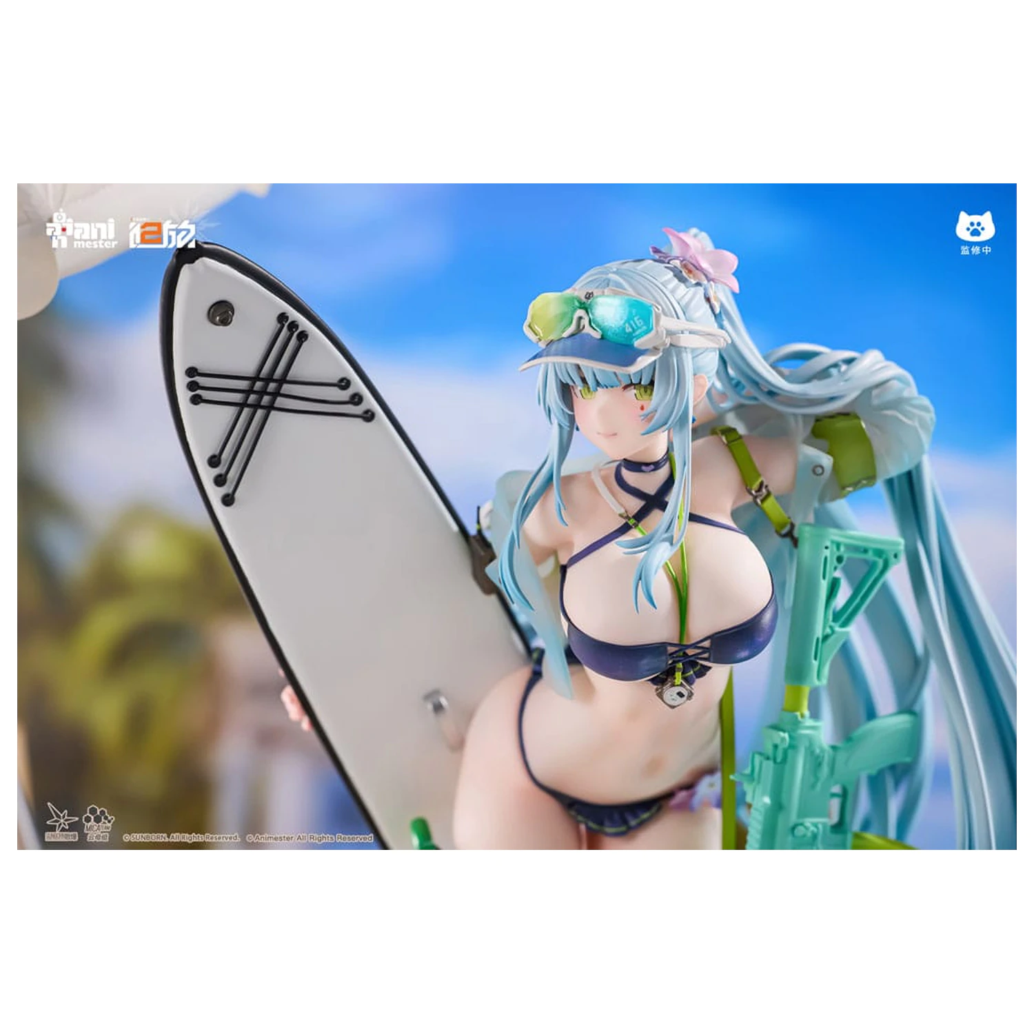 Girls' Frontline 2: Exilium Kip 1/7 HK416 Cerulean Breaker 24 cm fotografija izdelka