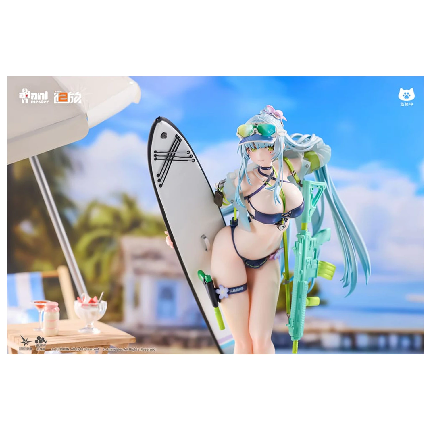 Girls' Frontline 2: Exilium Kip 1/7 HK416 Cerulean Breaker 24 cm fotografija izdelka