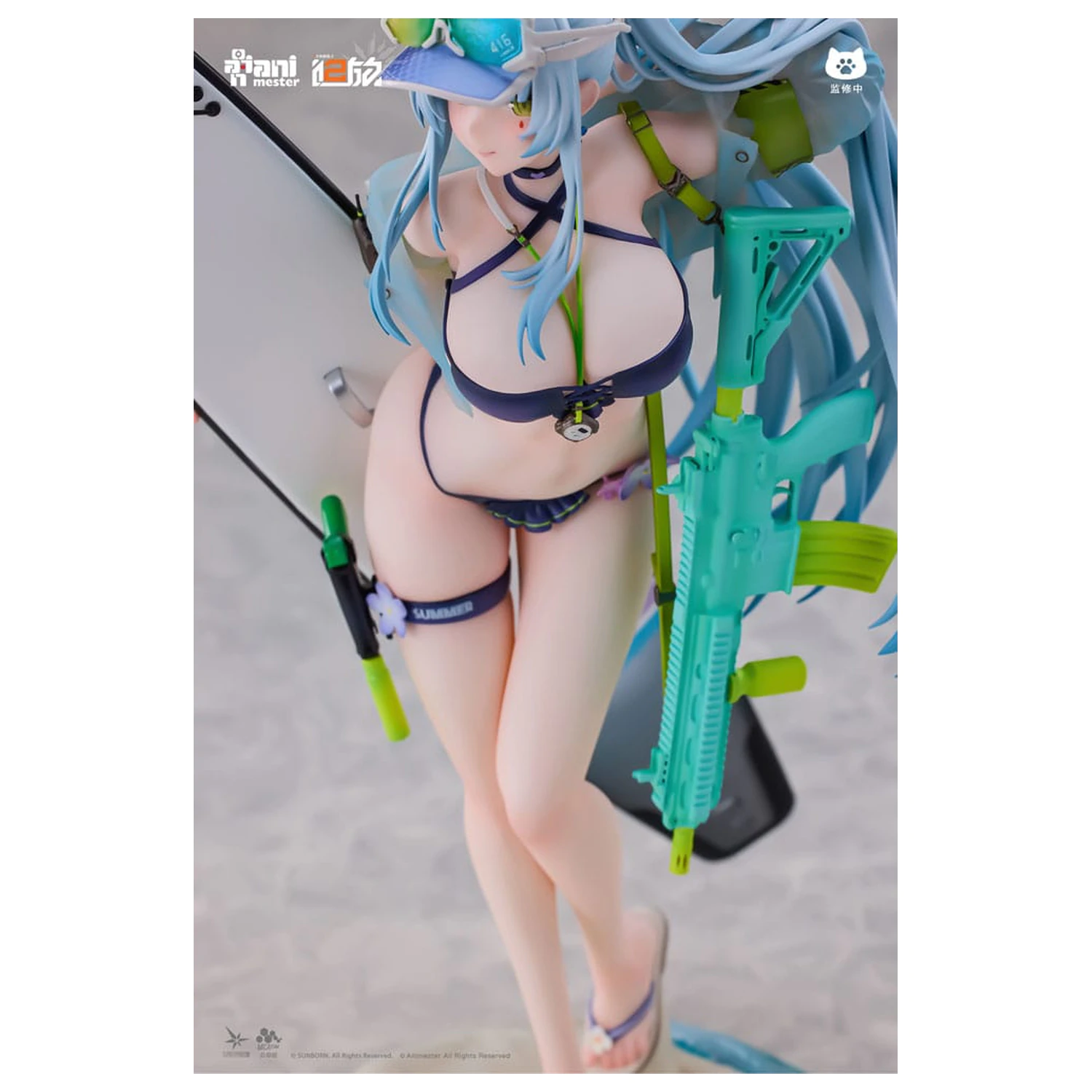 Girls' Frontline 2: Exilium Kip 1/7 HK416 Cerulean Breaker 24 cm fotografija izdelka