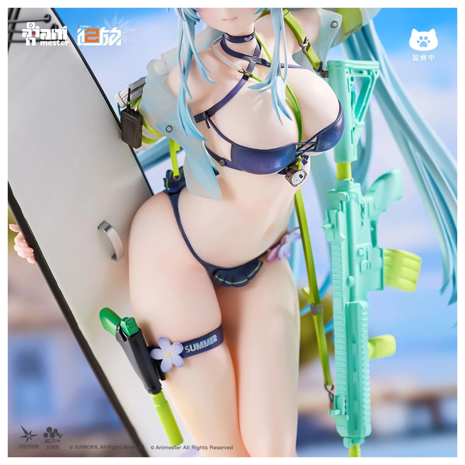 Girls' Frontline 2: Exilium Kip 1/7 HK416 Cerulean Breaker 24 cm fotografija izdelka
