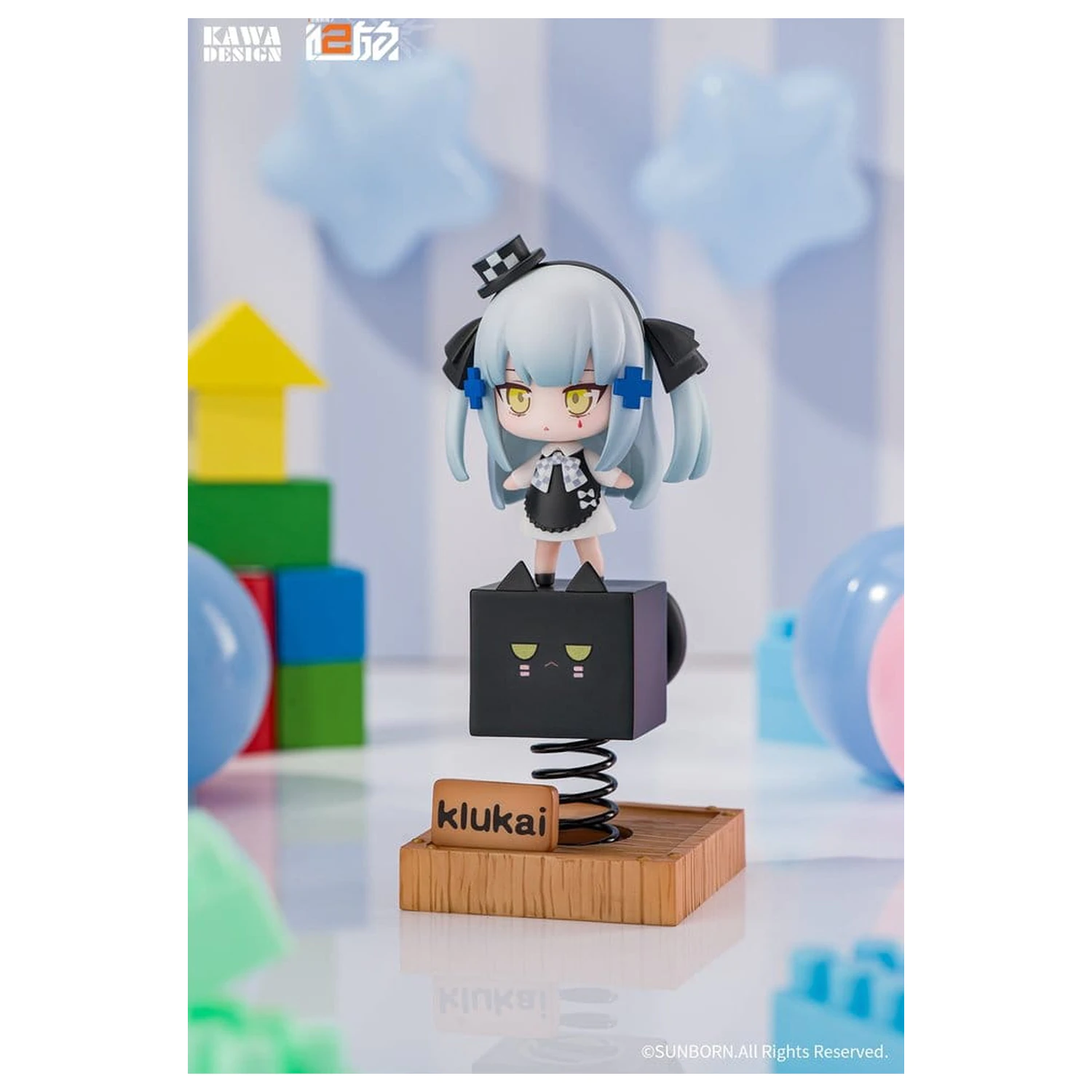 Girls' Frontline 2: Exilium PVC figura Black Cat Klukai Spring 12 cm fotografija izdelka