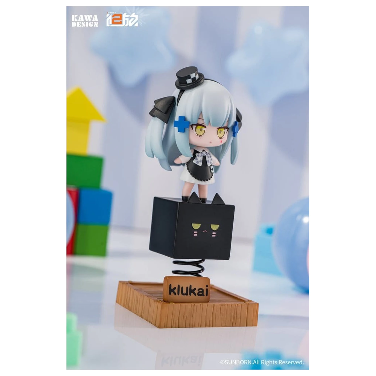 Girls' Frontline 2: Exilium PVC figura Black Cat Klukai Spring 12 cm fotografija izdelka