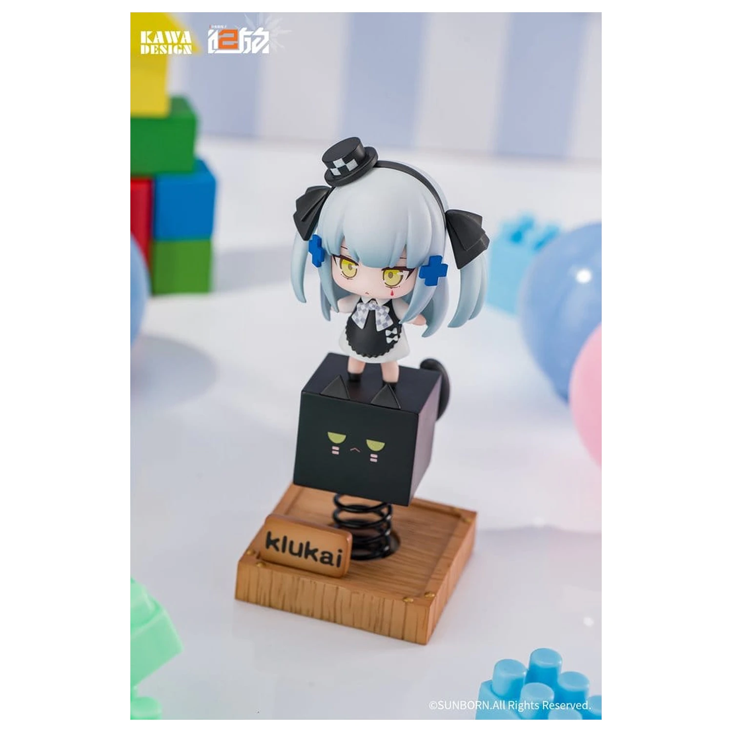 Girls' Frontline 2: Exilium PVC figura Black Cat Klukai Spring 12 cm fotografija izdelka