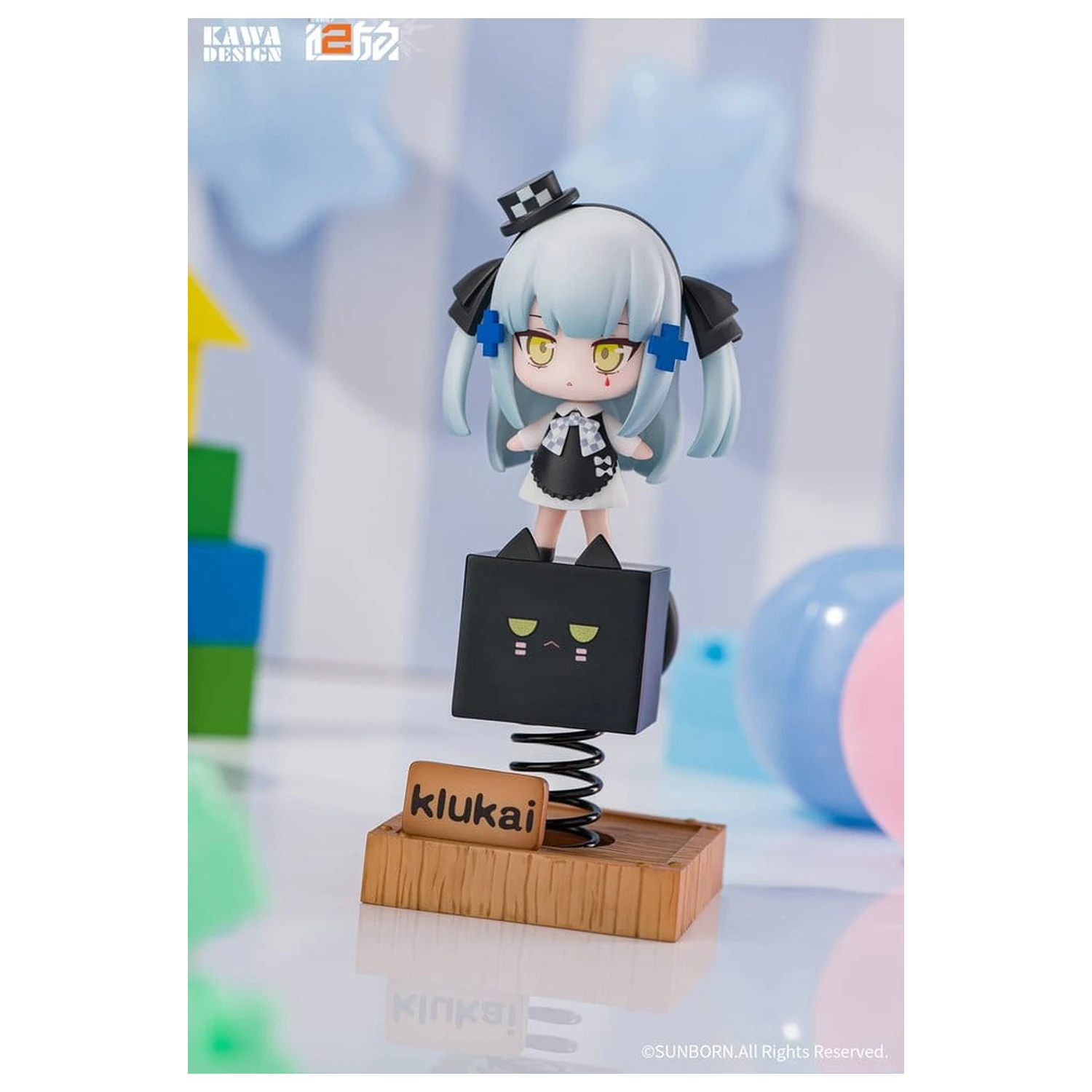 Girls' Frontline 2: Exilium PVC figura Black Cat Klukai Spring 12 cm fotografija izdelka