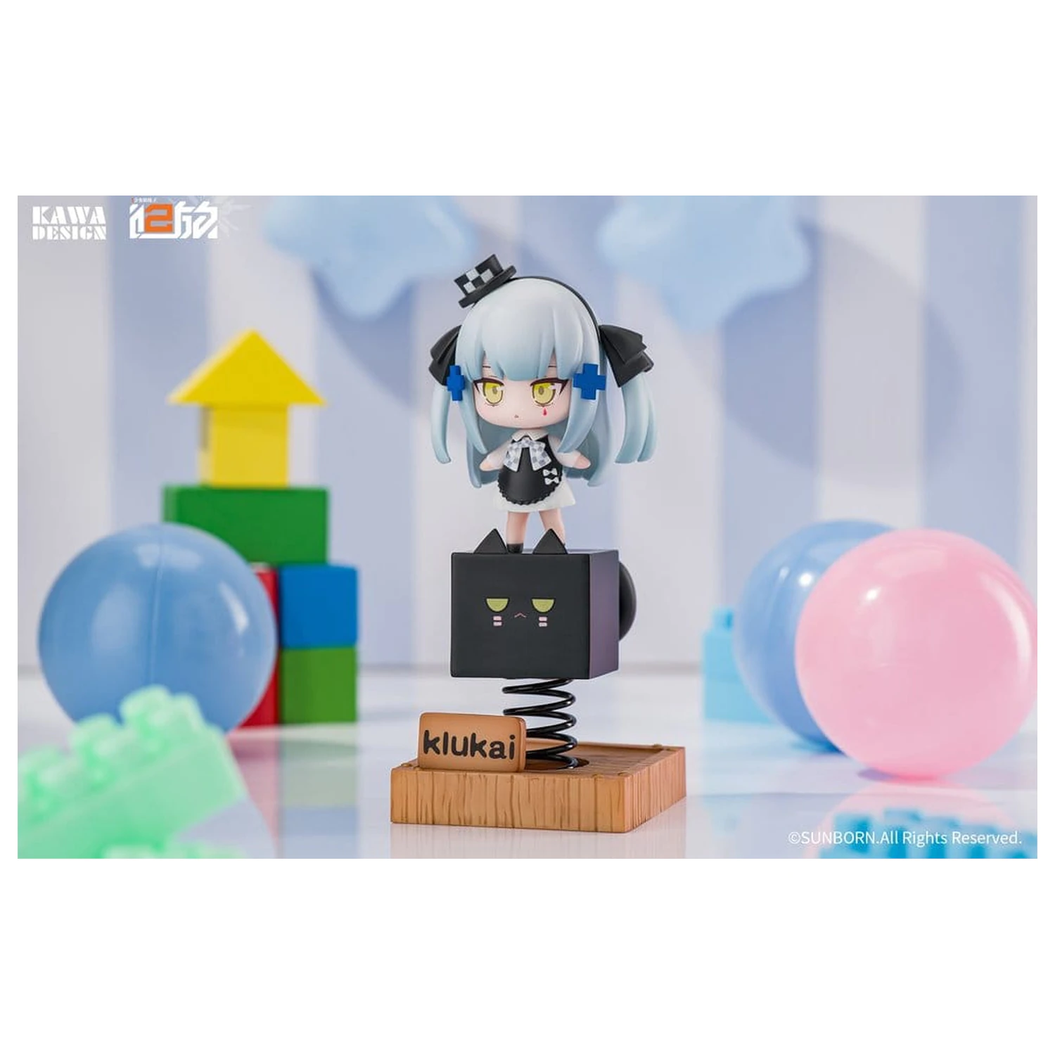 Girls' Frontline 2: Exilium PVC figura Black Cat Klukai Spring 12 cm fotografija izdelka