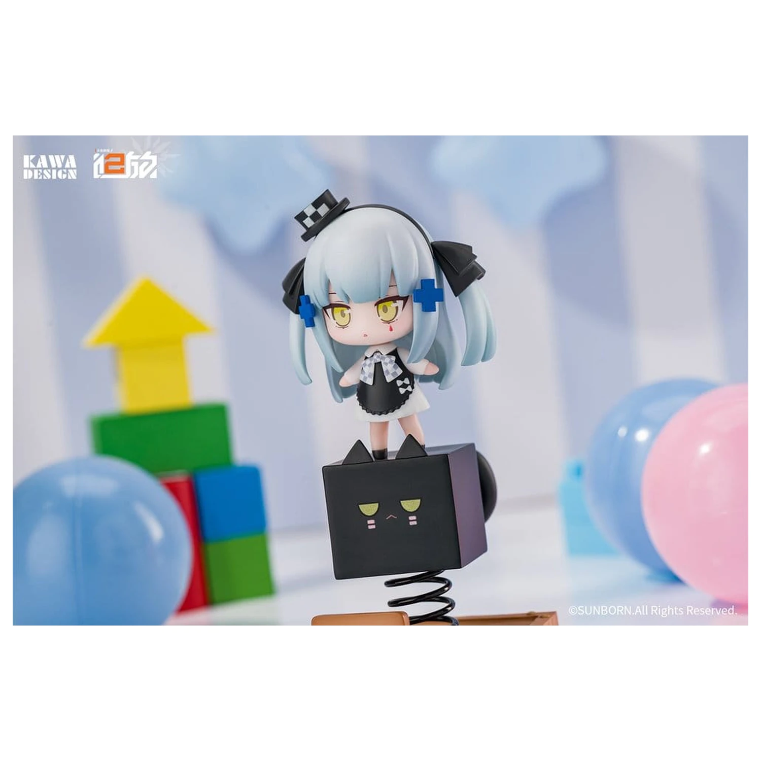 Girls' Frontline 2: Exilium PVC figura Black Cat Klukai Spring 12 cm fotografija izdelka