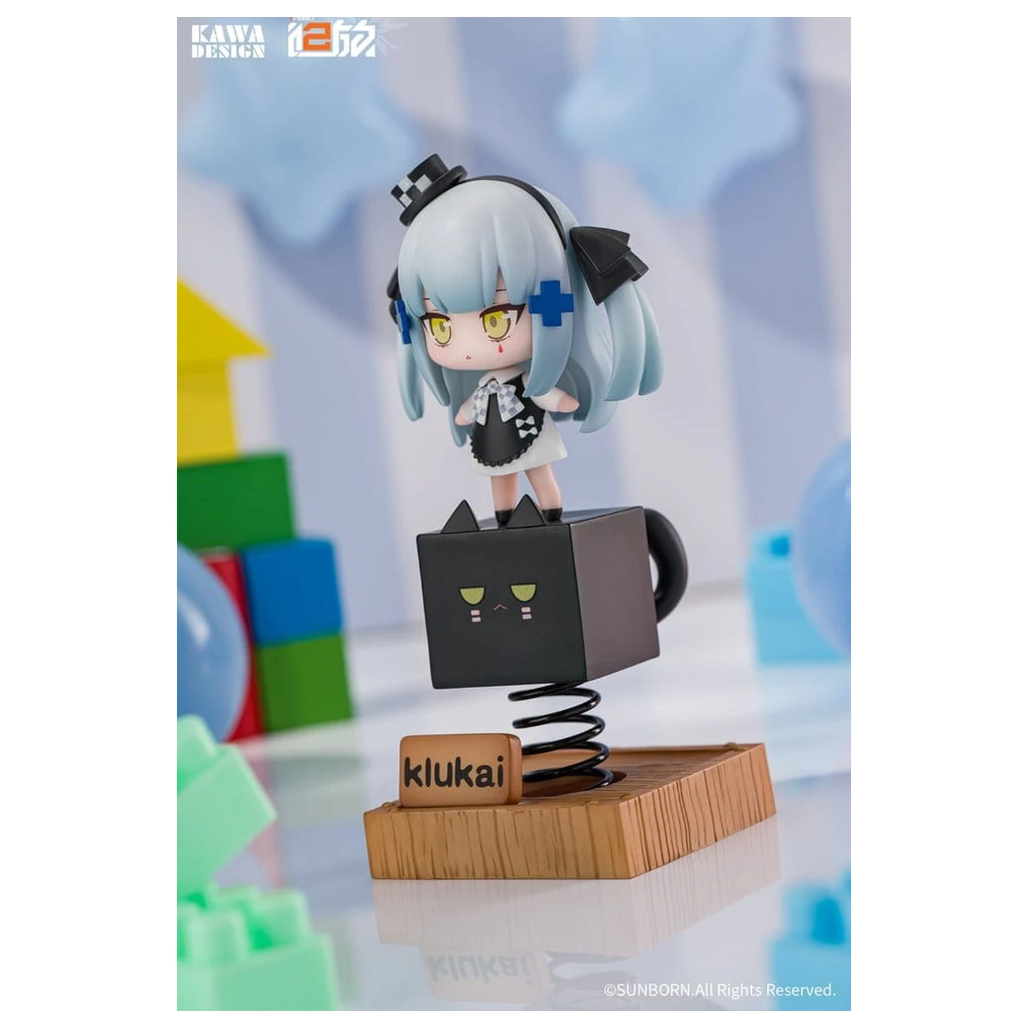 Girls' Frontline 2: Exilium PVC figura Black Cat Klukai Spring 12 cm fotografija izdelka