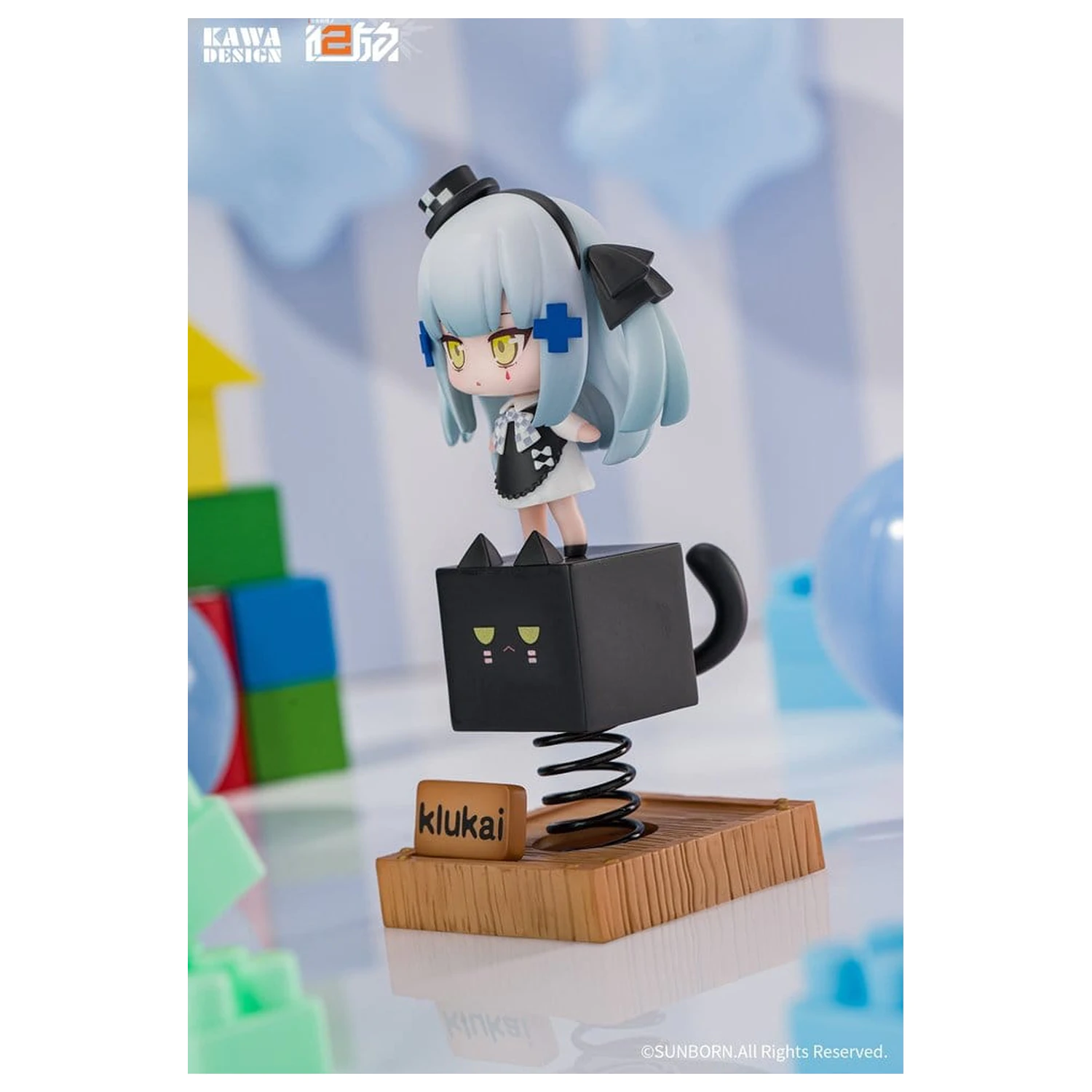 Girls' Frontline 2: Exilium PVC figura Black Cat Klukai Spring 12 cm fotografija izdelka
