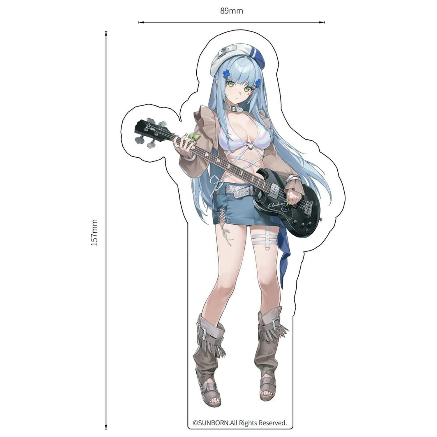 Girls Frontline Netsurou Kaisou Series PVC figura 1/6 Klukai 10th Anniversary Ver. 28 cm fotografija izdelka