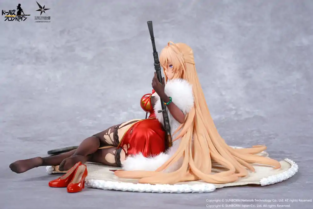 Girls' Frontline: Neural Cloud PVC Kip 1/7 DP28 Coiled Morning Glory Heavy Damage Ver. 14 cm fotografija izdelka