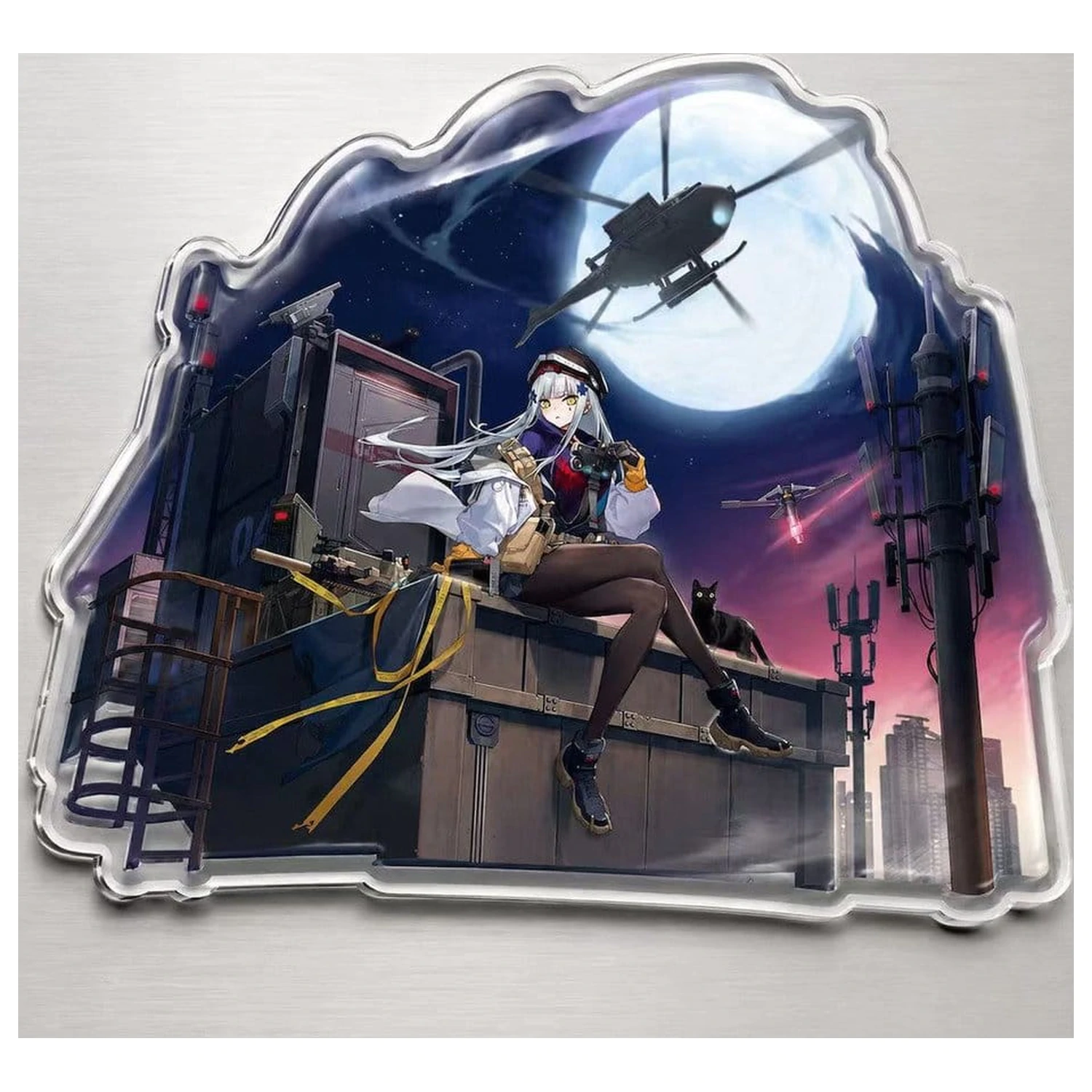Girls' Frontline NeuralCloud PVC figura 1/7 Klukai 27 cm fotografija izdelka