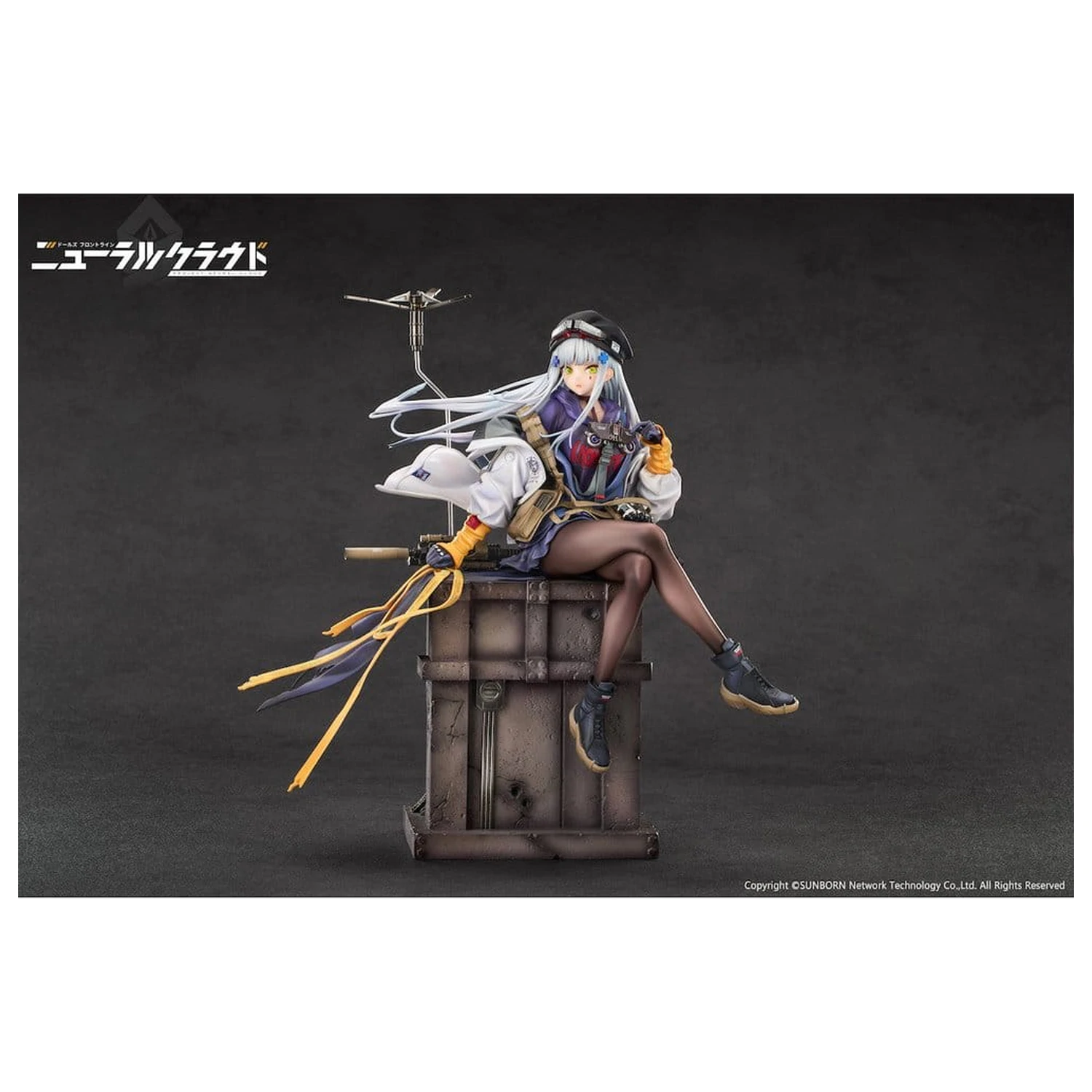 Girls' Frontline NeuralCloud PVC figura 1/7 Klukai 27 cm fotografija izdelka