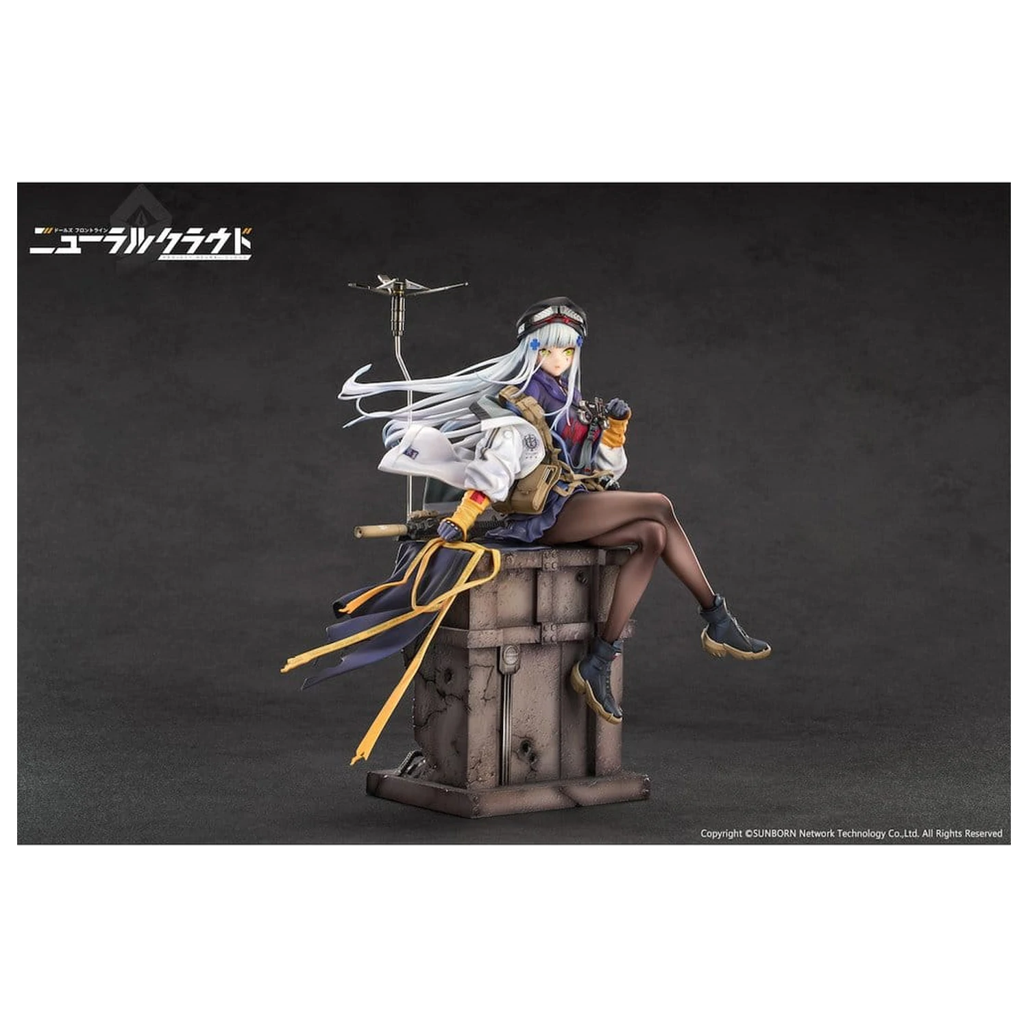 Girls' Frontline NeuralCloud PVC figura 1/7 Klukai 27 cm fotografija izdelka