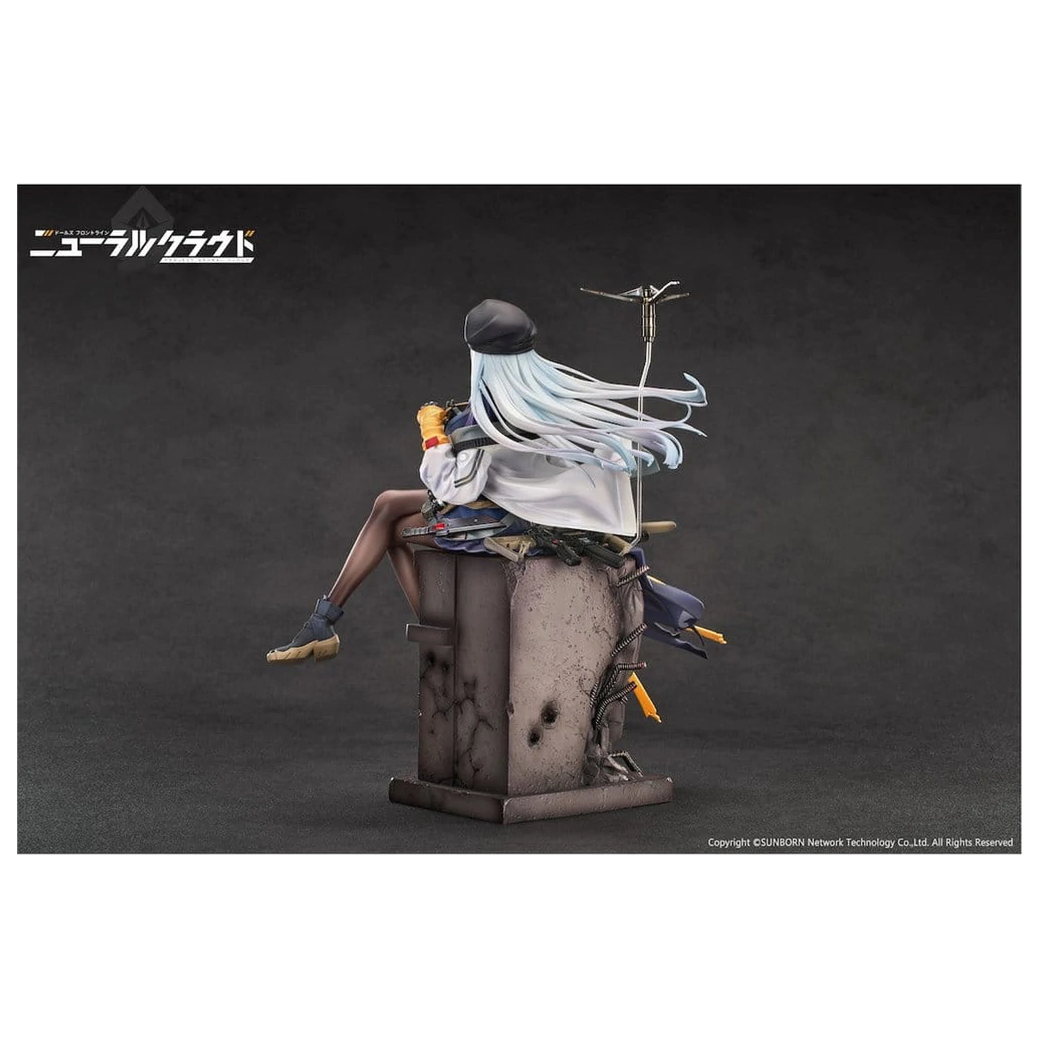 Girls' Frontline NeuralCloud PVC figura 1/7 Klukai 27 cm fotografija izdelka