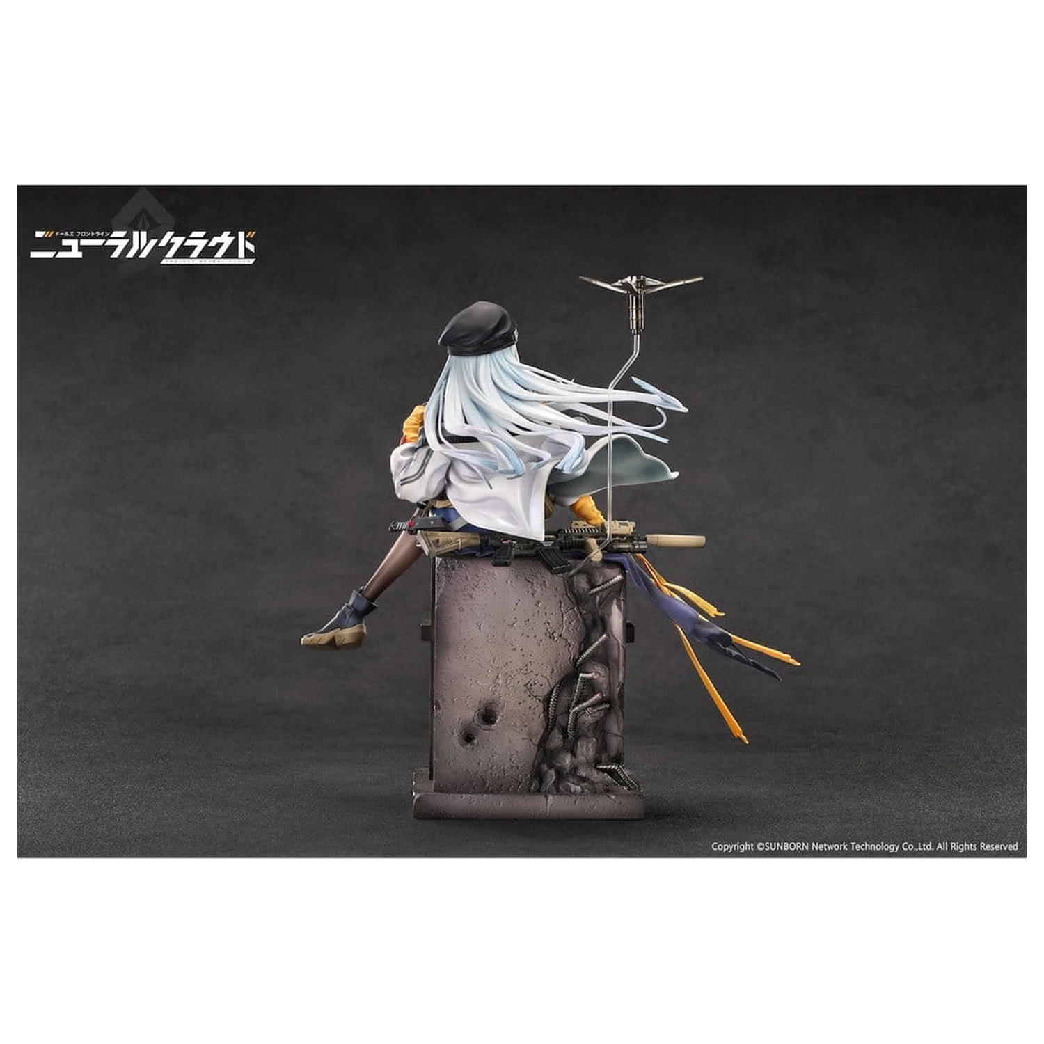 Girls' Frontline NeuralCloud PVC figura 1/7 Klukai 27 cm fotografija izdelka