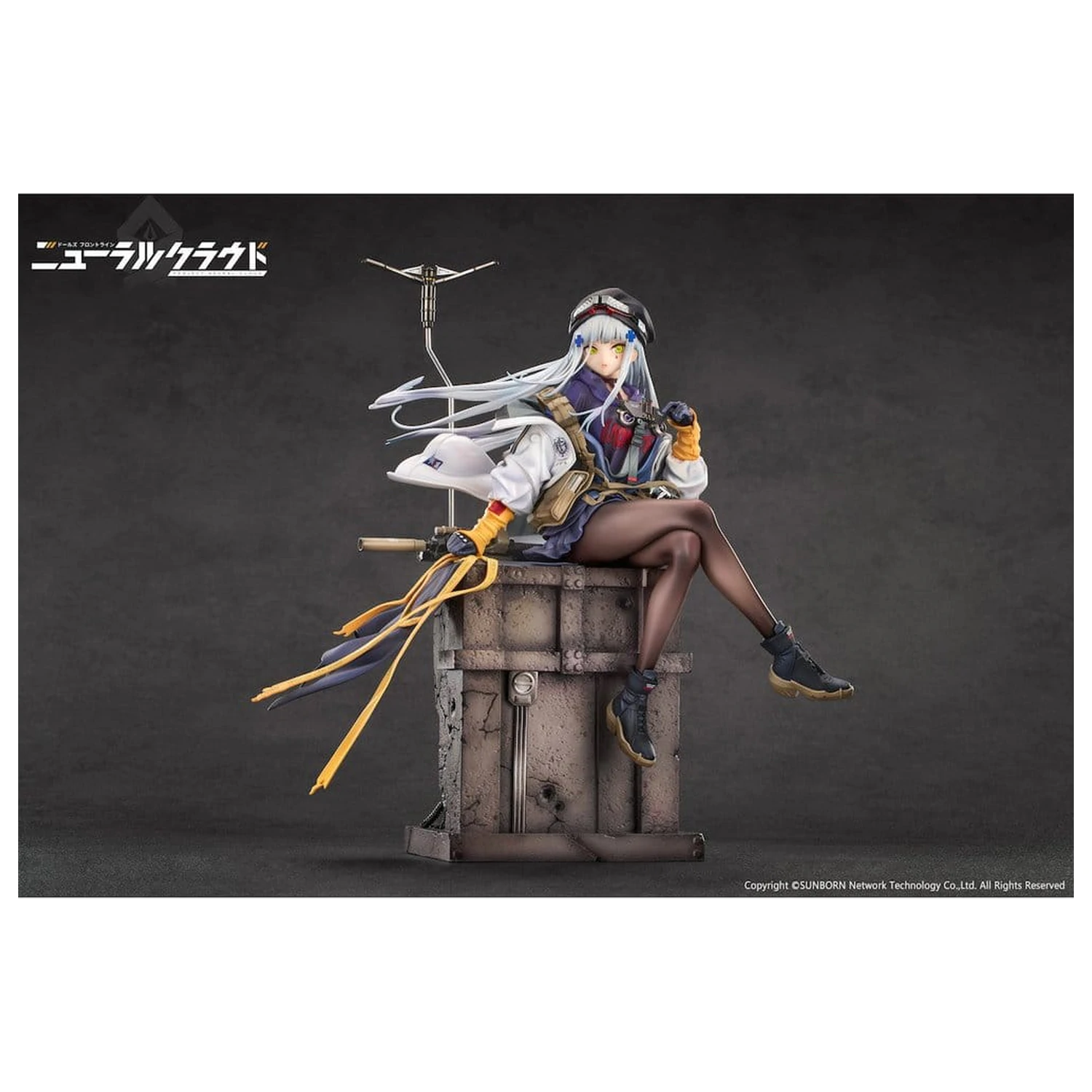 Girls' Frontline NeuralCloud PVC figura 1/7 Klukai 27 cm fotografija izdelka