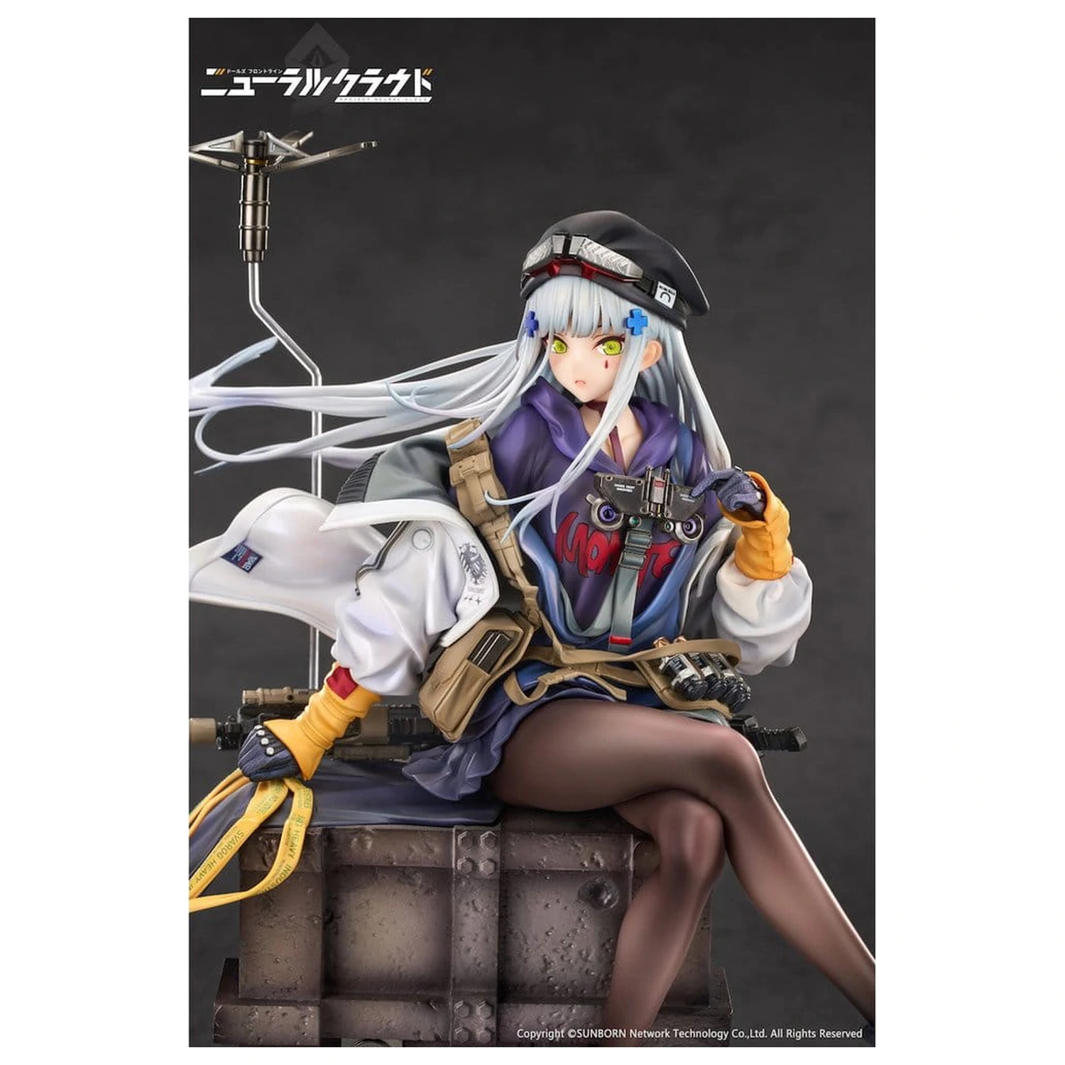 Girls' Frontline NeuralCloud PVC figura 1/7 Klukai 27 cm fotografija izdelka