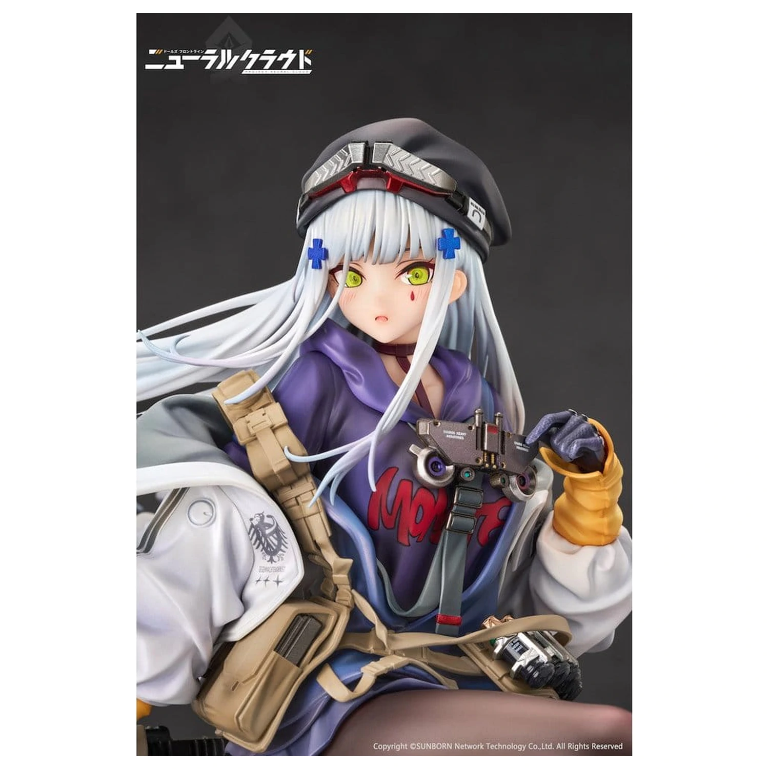 Girls' Frontline NeuralCloud PVC figura 1/7 Klukai 27 cm fotografija izdelka