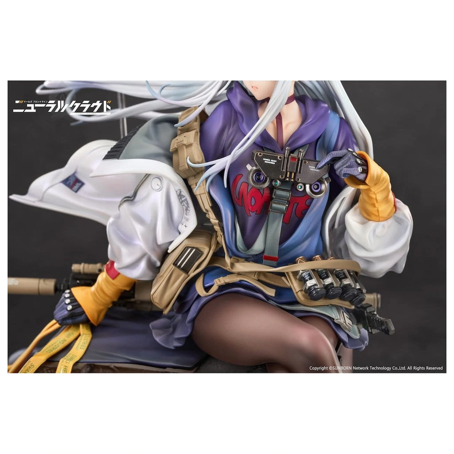 Girls' Frontline NeuralCloud PVC figura 1/7 Klukai 27 cm fotografija izdelka