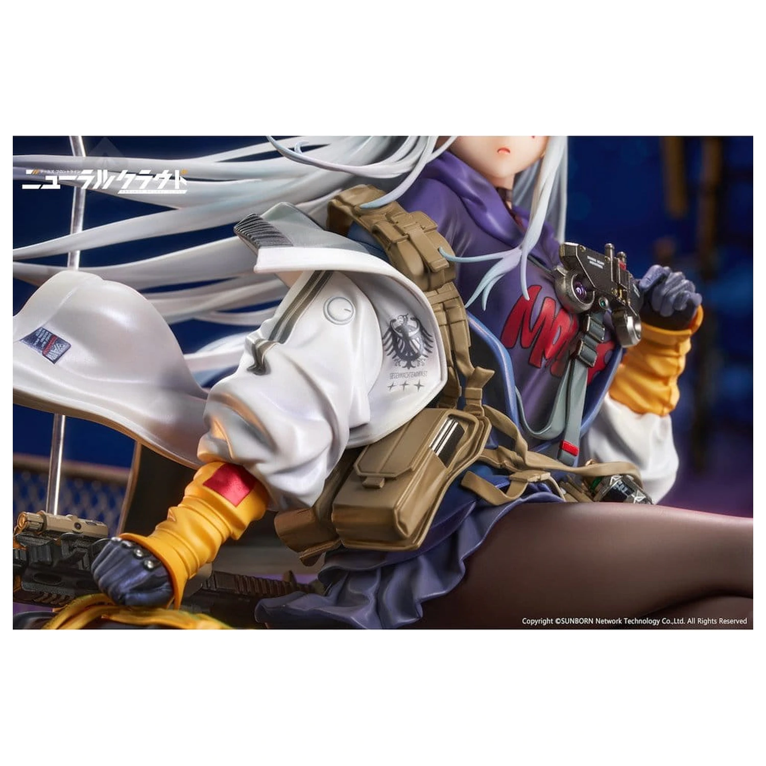 Girls' Frontline NeuralCloud PVC figura 1/7 Klukai 27 cm fotografija izdelka