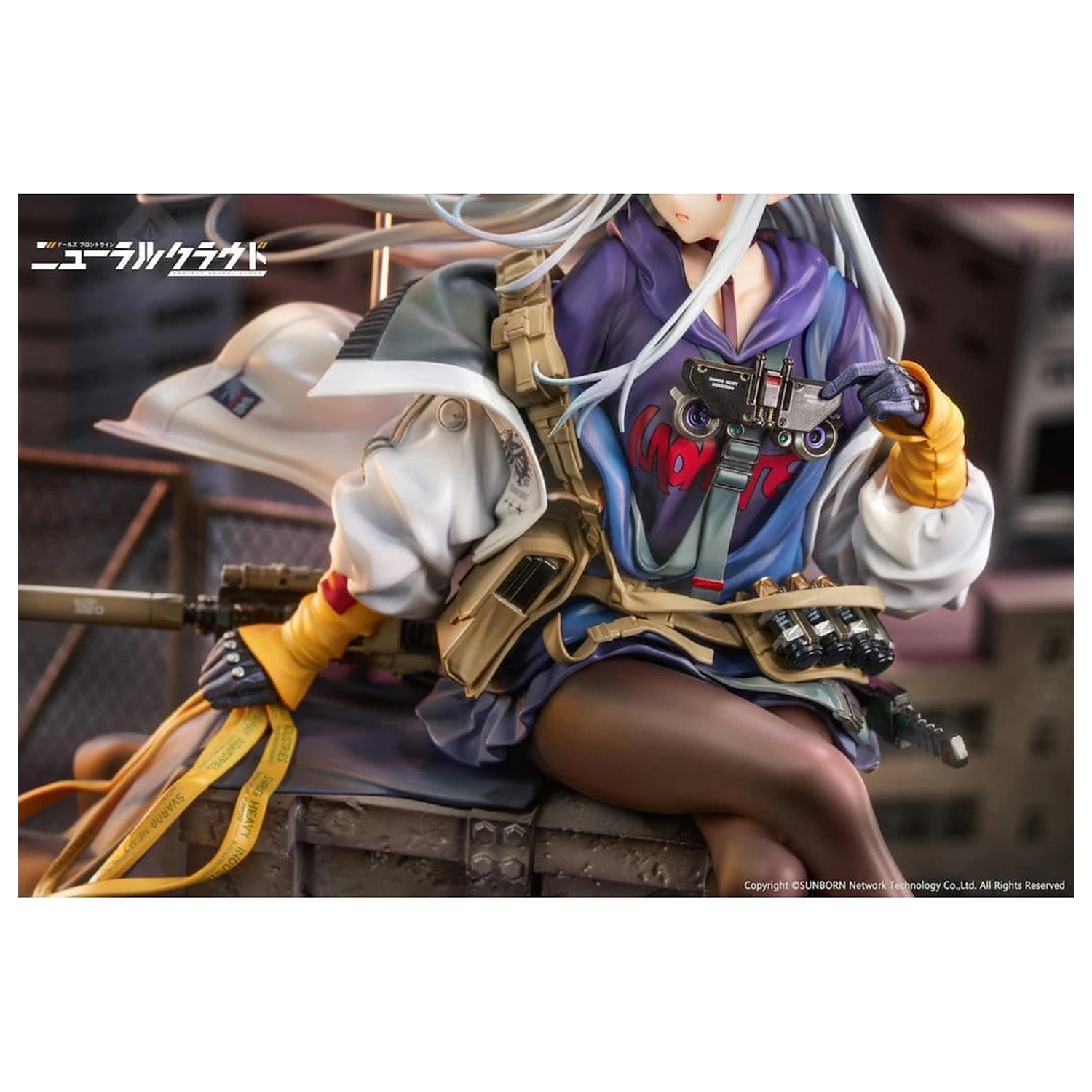 Girls' Frontline NeuralCloud PVC figura 1/7 Klukai 27 cm fotografija izdelka
