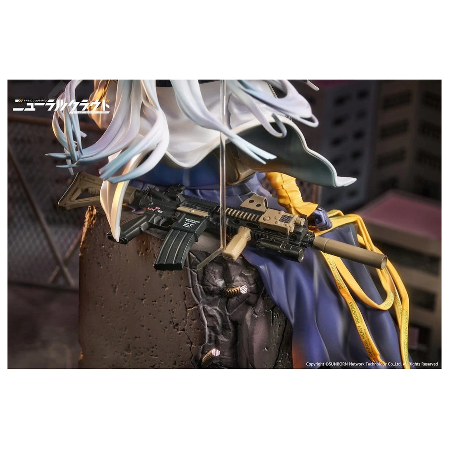 Girls' Frontline NeuralCloud PVC figura 1/7 Klukai 27 cm fotografija izdelka
