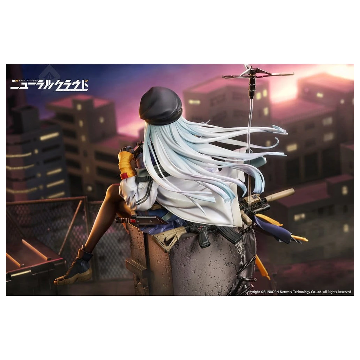 Girls' Frontline NeuralCloud PVC figura 1/7 Klukai 27 cm fotografija izdelka