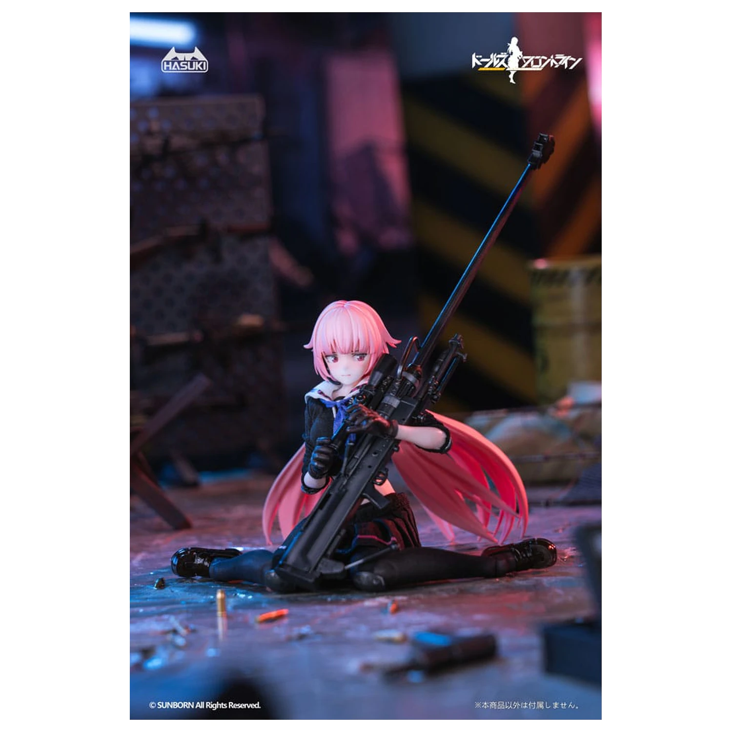 Girls' Frontline Pocket Art Akcijska figura 1/12 PA011 NTW-20 16 cm fotografija izdelka