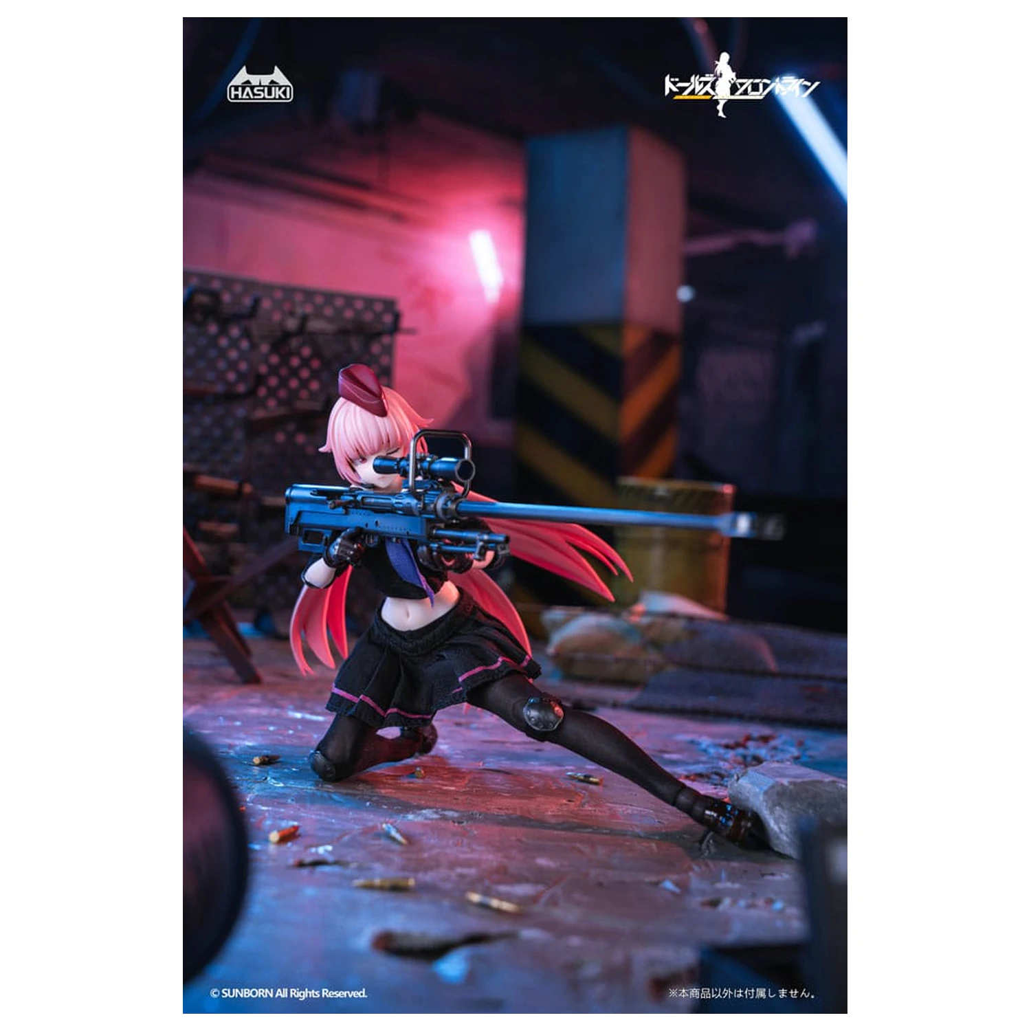 Girls' Frontline Pocket Art Akcijska figura 1/12 PA011 NTW-20 16 cm fotografija izdelka