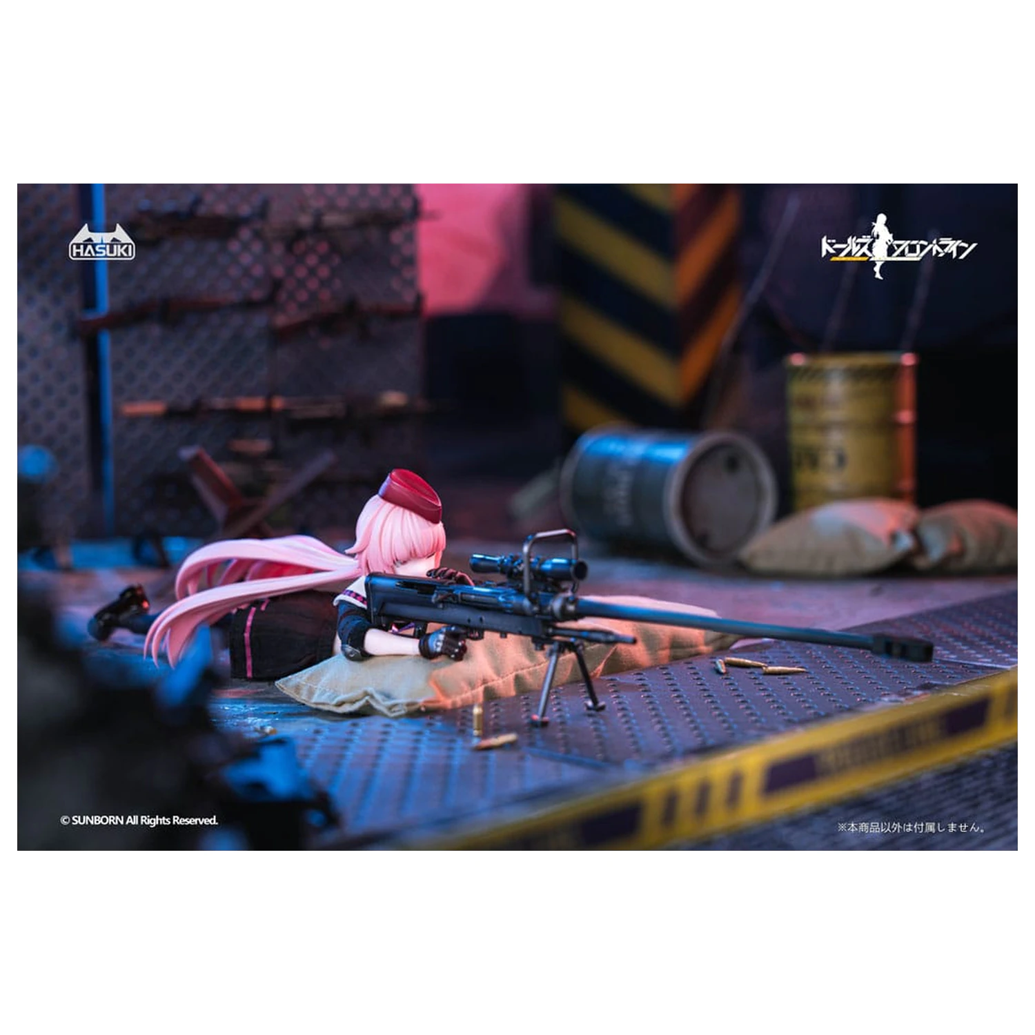 Girls' Frontline Pocket Art Akcijska figura 1/12 PA011 NTW-20 16 cm fotografija izdelka