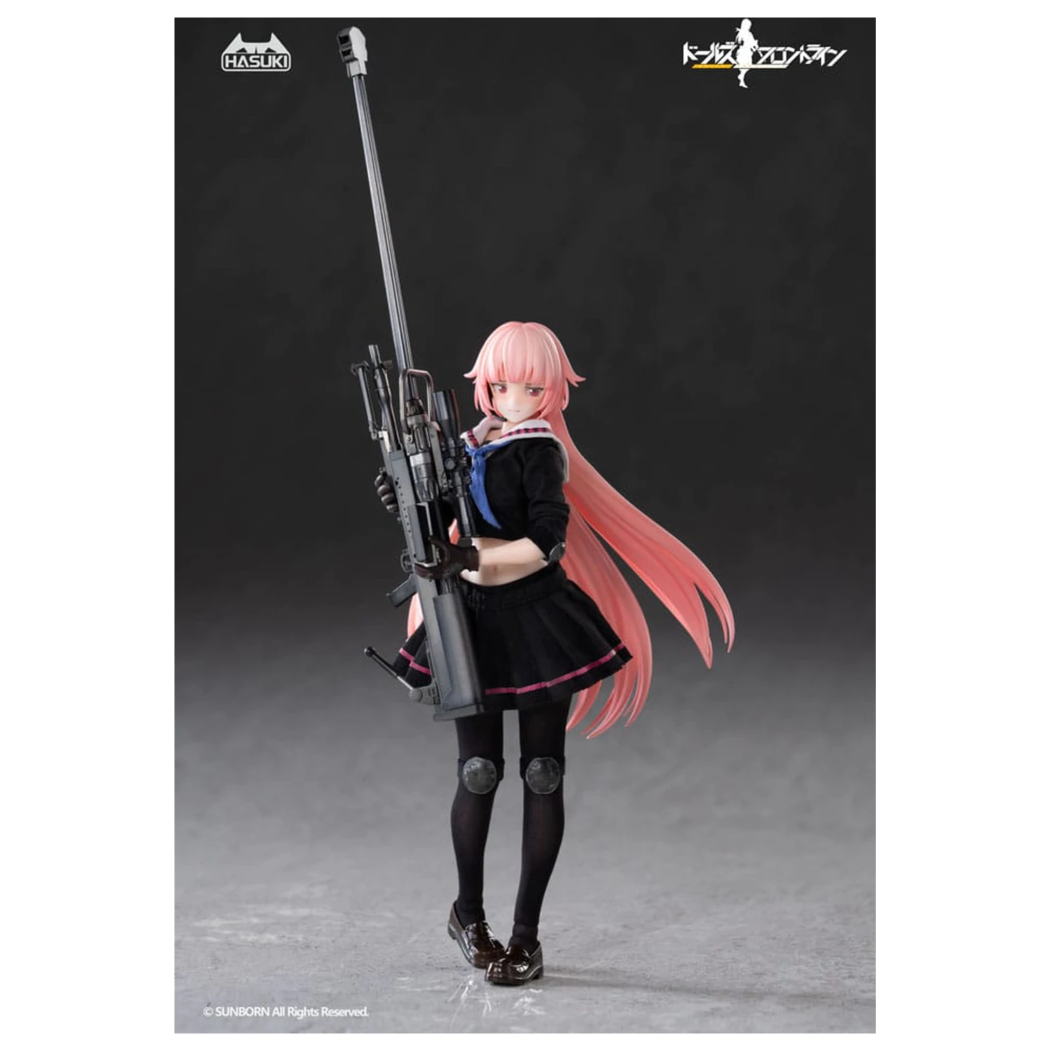 Girls' Frontline Pocket Art Akcijska figura 1/12 PA011 NTW-20 16 cm fotografija izdelka