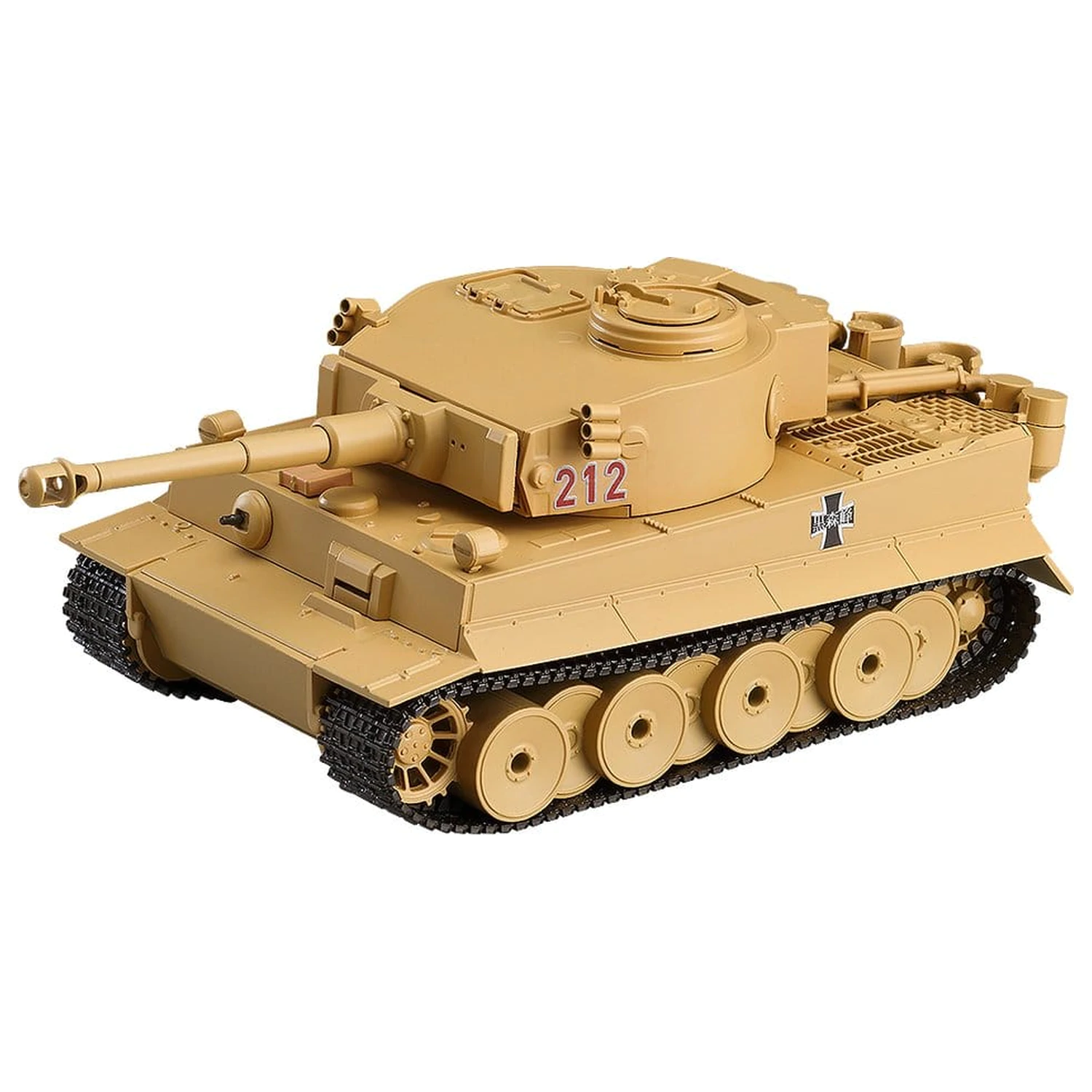 Girls und Panzer das Finale Nendoroid More Vozilo Tiger I 21 cm fotografija izdelka