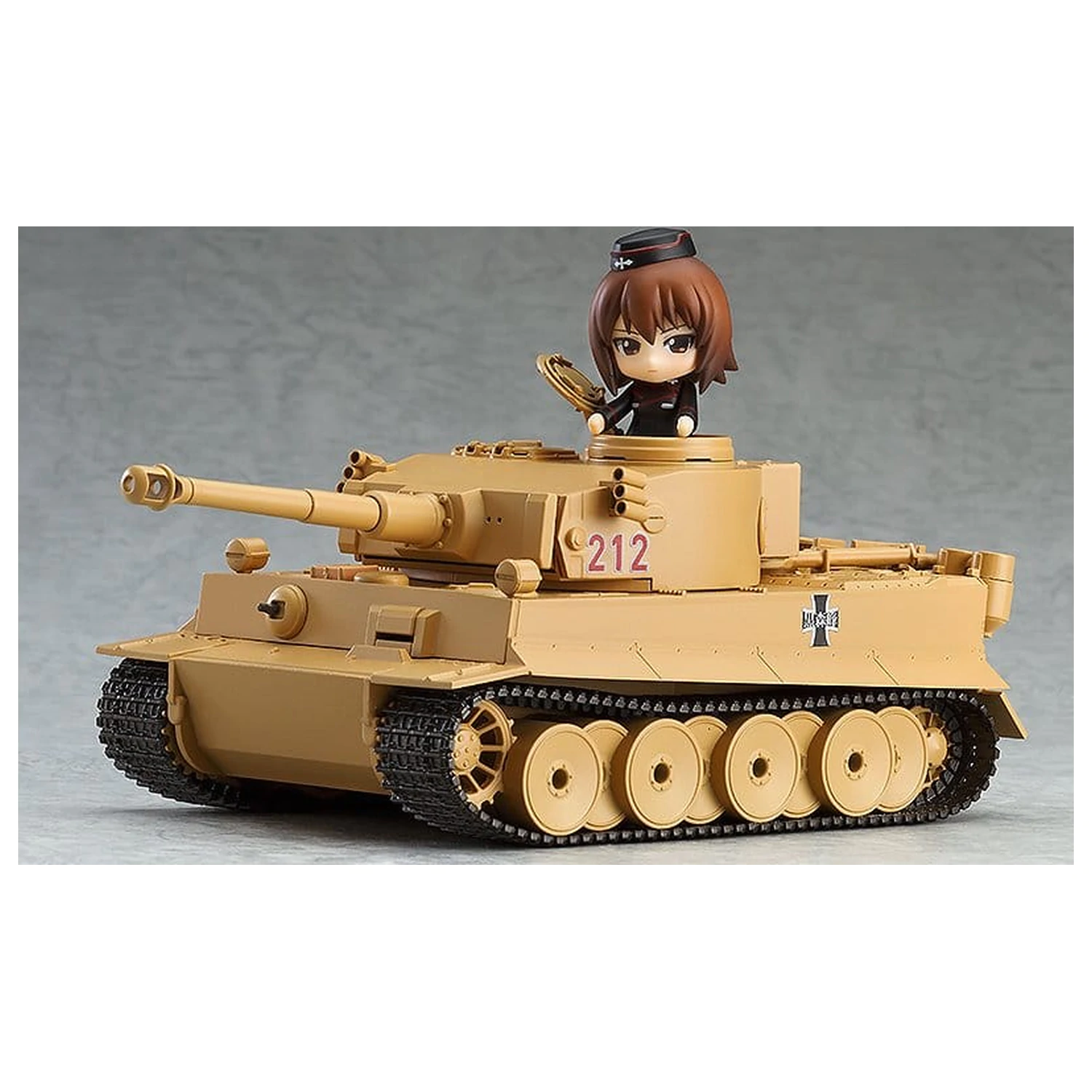 Girls und Panzer das Finale Nendoroid More Vozilo Tiger I 21 cm fotografija izdelka