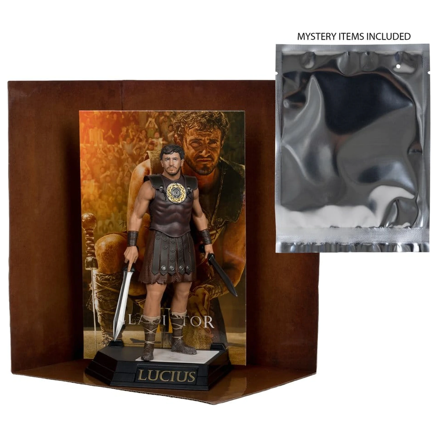 Gladiator II Movie Maniacs Statue Lucius 16 cm fotografija izdelka
