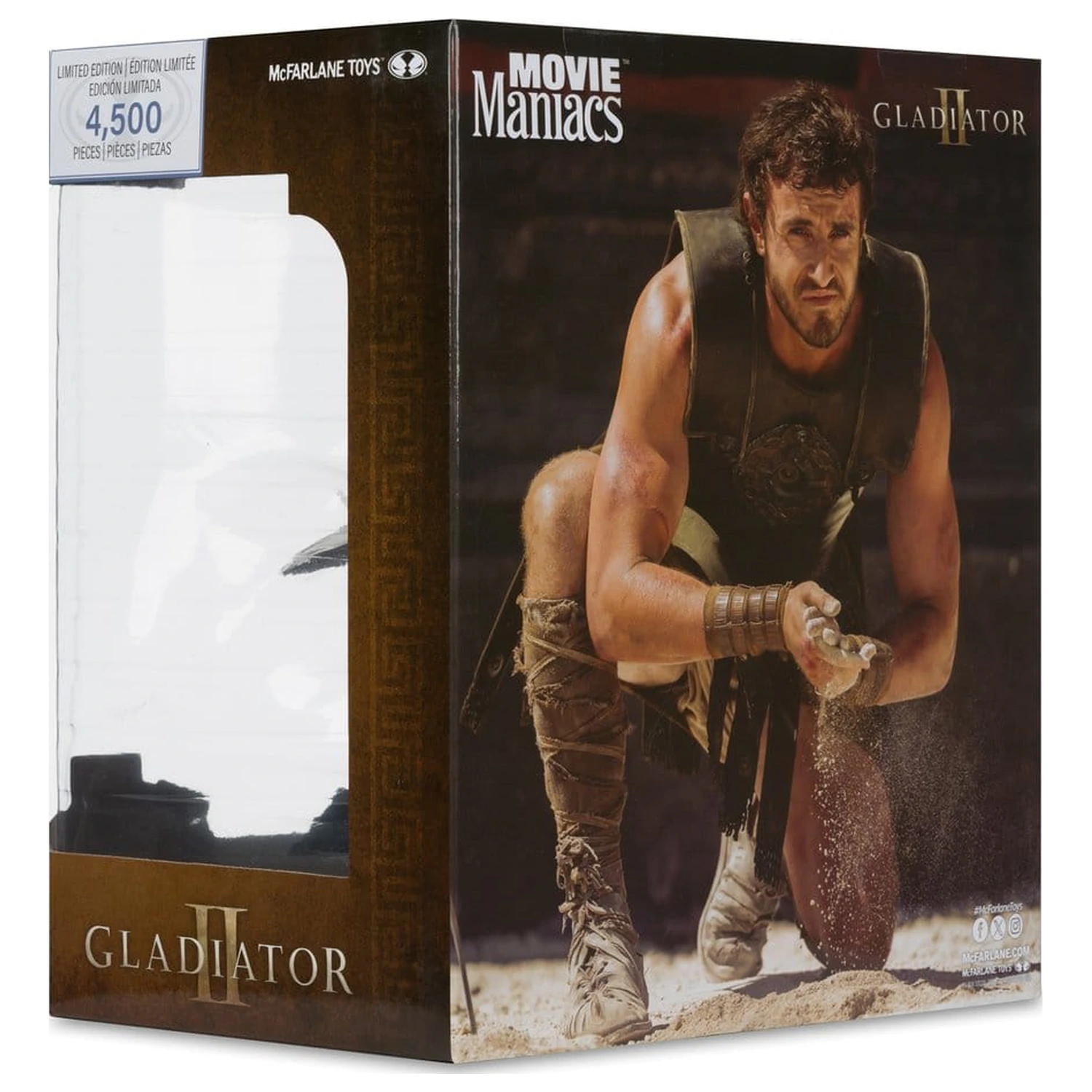 Gladiator II Movie Maniacs Statue Lucius 16 cm fotografija izdelka