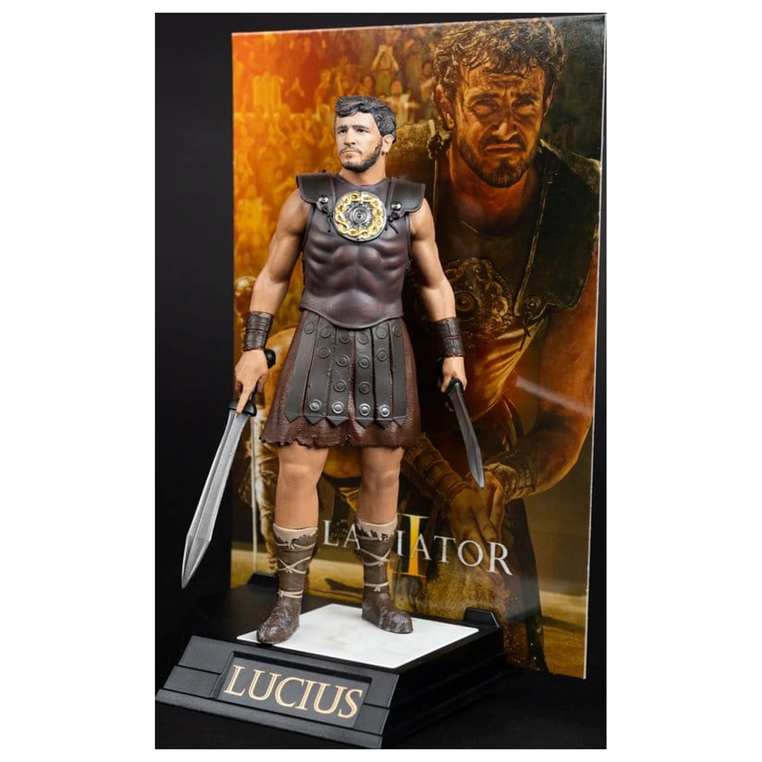 Gladiator II Movie Maniacs Statue Lucius 16 cm fotografija izdelka