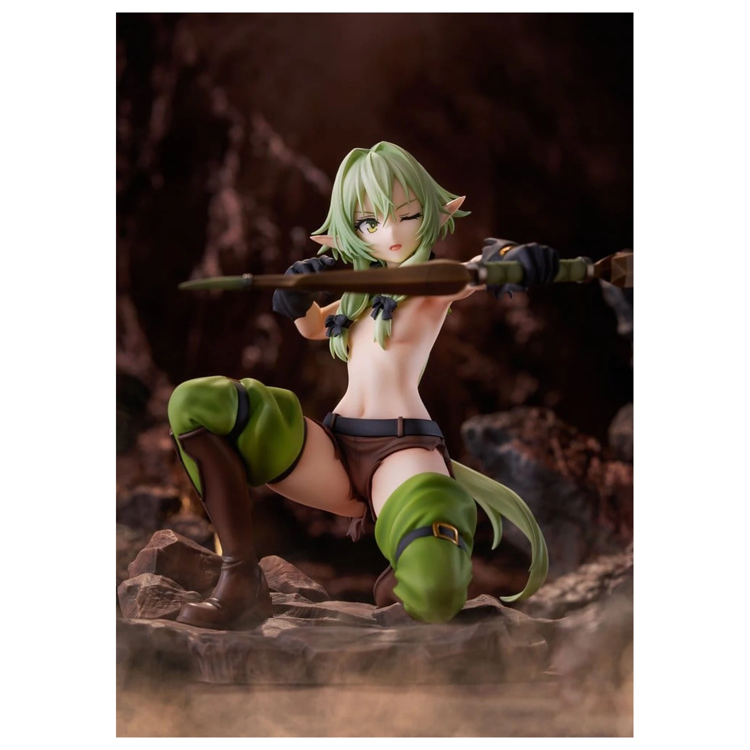 Goblin Slayer II PVC figura 1/7 High Elf Archer bitka z goblini Ver. AmiAmi Limited Edition 16 cm fotografija izdelka