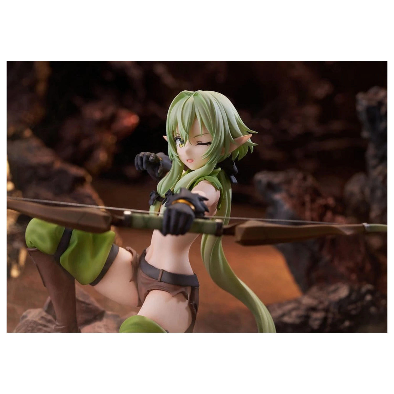 Goblin Slayer II PVC figura 1/7 High Elf Archer bitka z goblini Ver. AmiAmi Limited Edition 16 cm fotografija izdelka