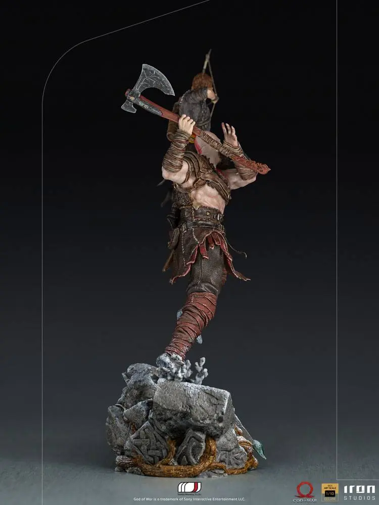 God of War BDS Umetniška lestvica kipa 1/10 Kratos & Atreus 34 cm fotografija izdelka